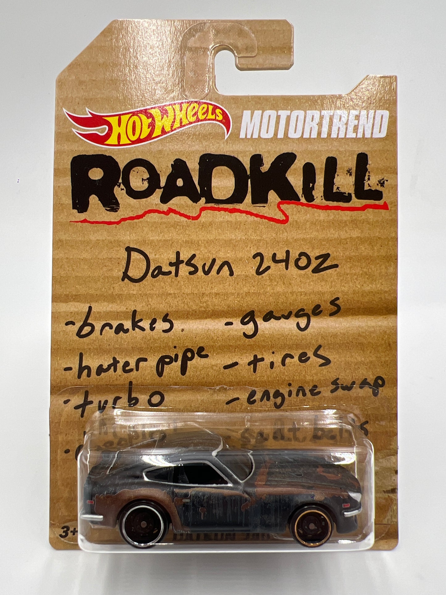 Hot Wheels RLC Motortrend Roadkill Datsun 240Z W/Protector