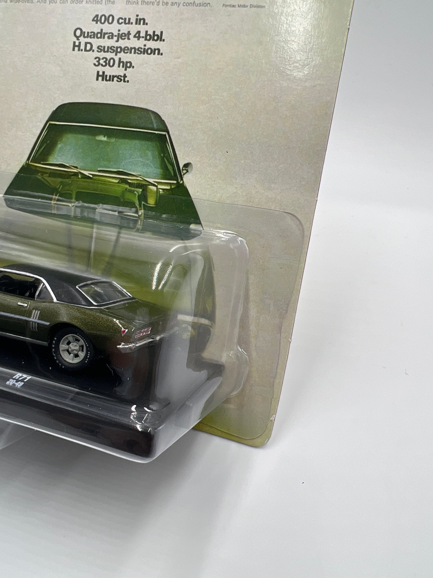 M2 Machines Auto-Drivers 1968 Pontiac Firebird 400 H.O. Green R71 188P