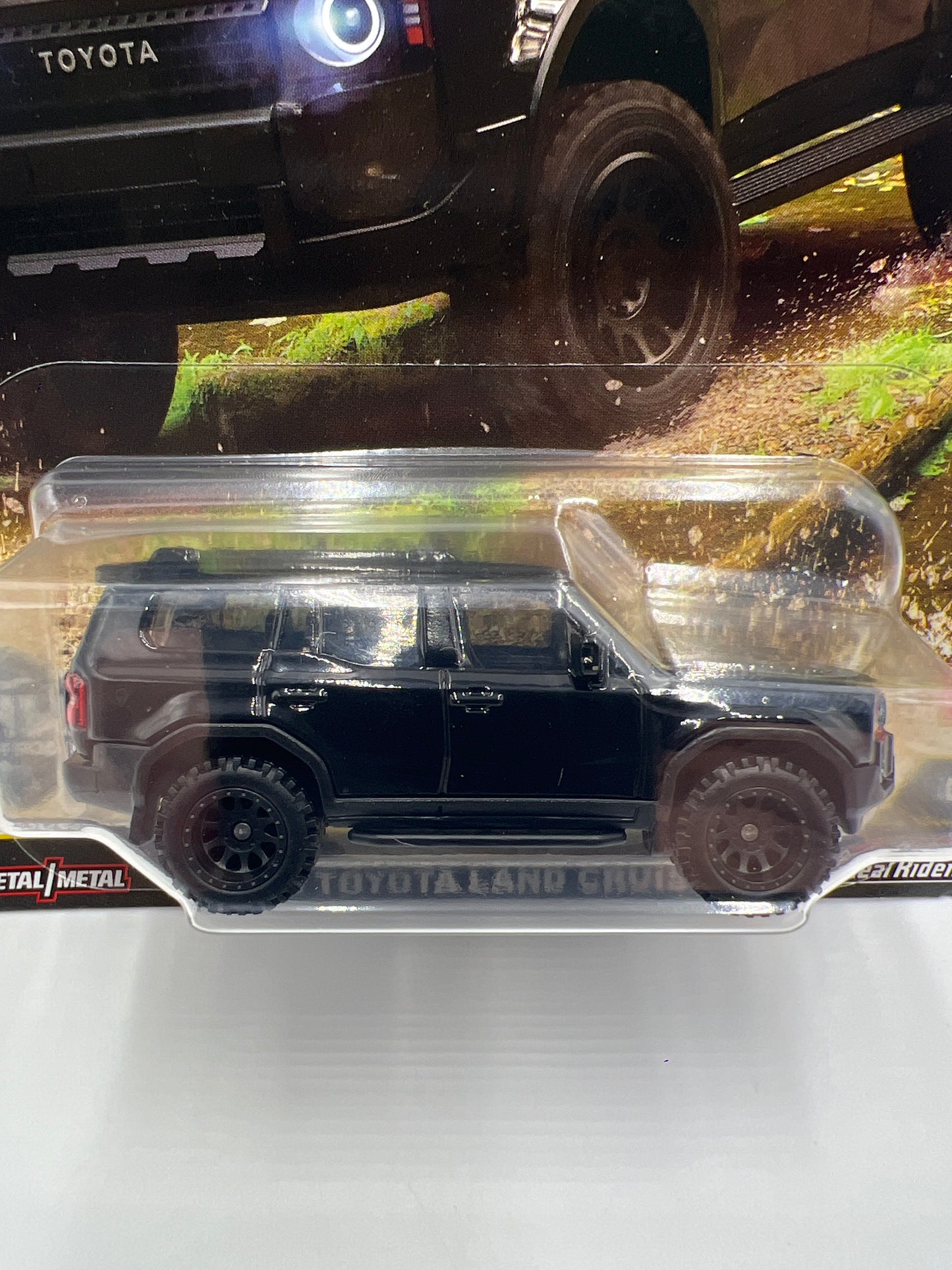 Hot Wheels Premium Car Culture CHASE HW Off Road #0 2024 Toyota Land Cruiser Black W/Protector