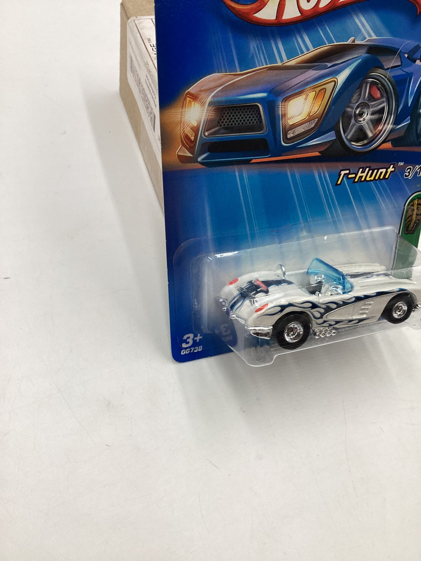 2005 Hot Wheels #123 Treasure Hunt 1958 Corvette 273A