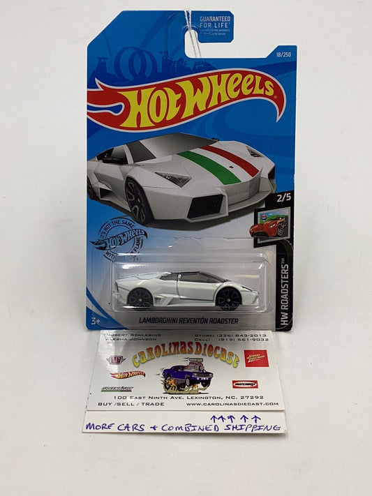 2019 Hot wheels #18 Lamborghini Reventon Roadster 101i