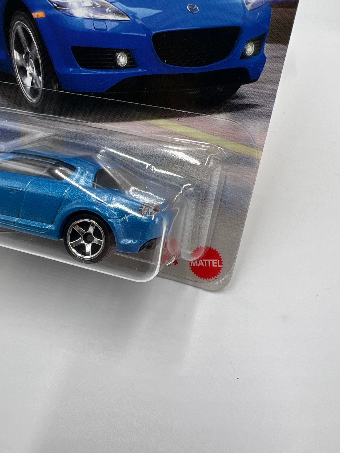 2025 Matchbox #10 2004 Mazda RX-8 Blue 215E
