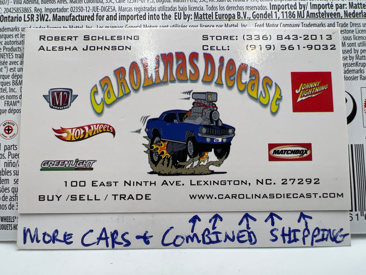 2018 Hot Wheels Premium Drag Strip Demons #2 63 Chevy Nova Red 244J