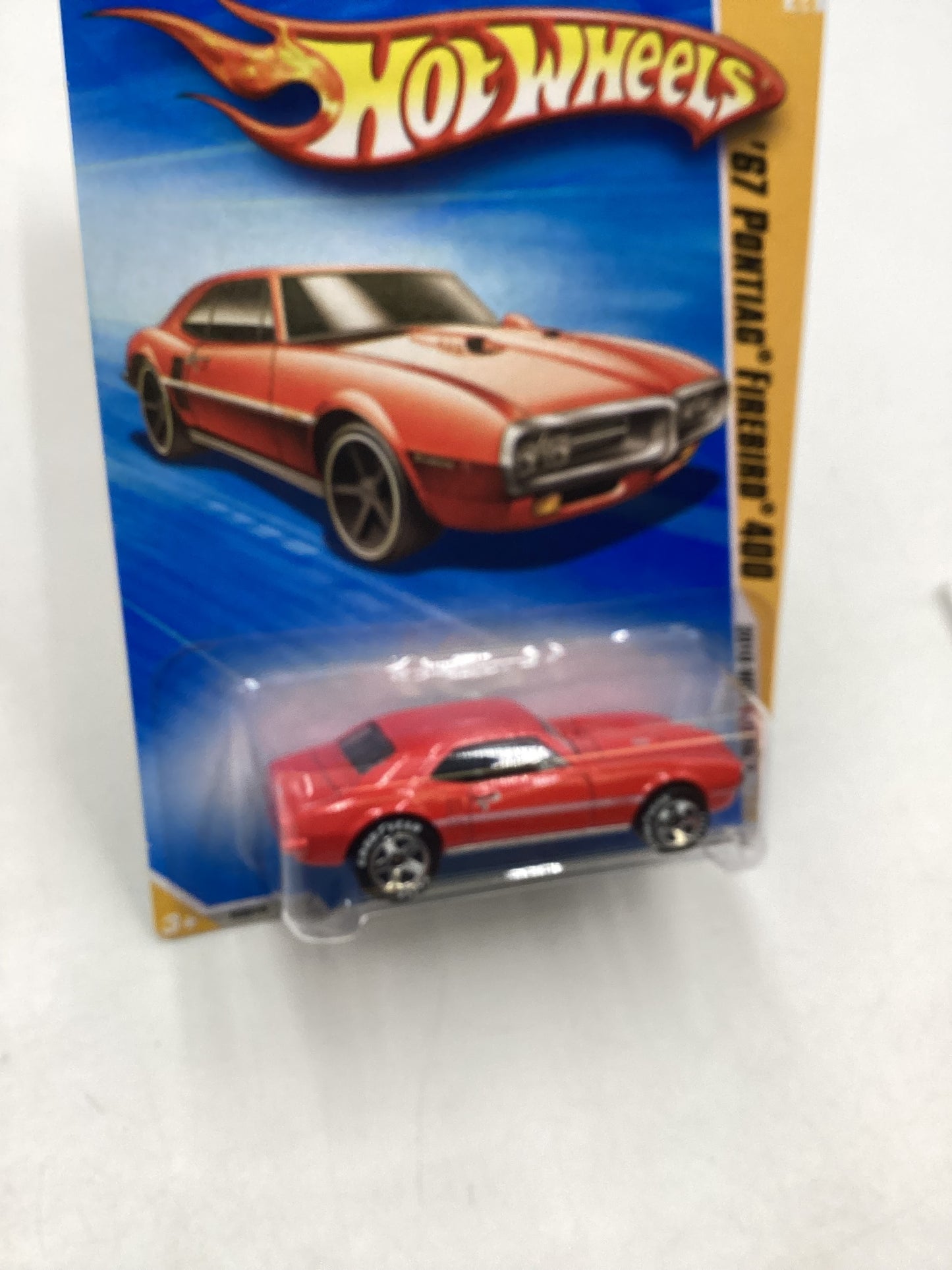 2010 Hot Wheels #3 67 Pontiac Firebird 400 Red Walmart Exclusive 238A