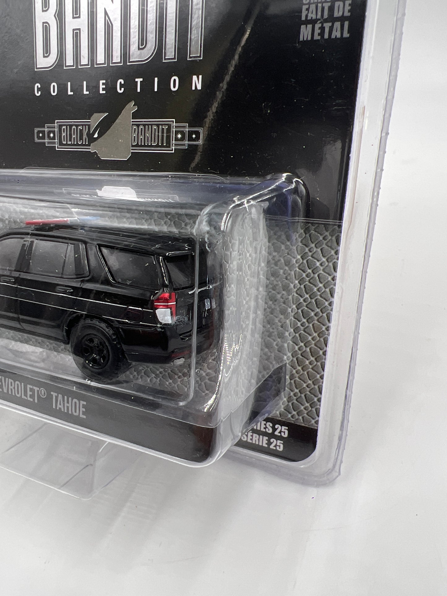 Greenlight Black Bandit Series 25 2021 Chevrolet Tahoe Black Police 223B