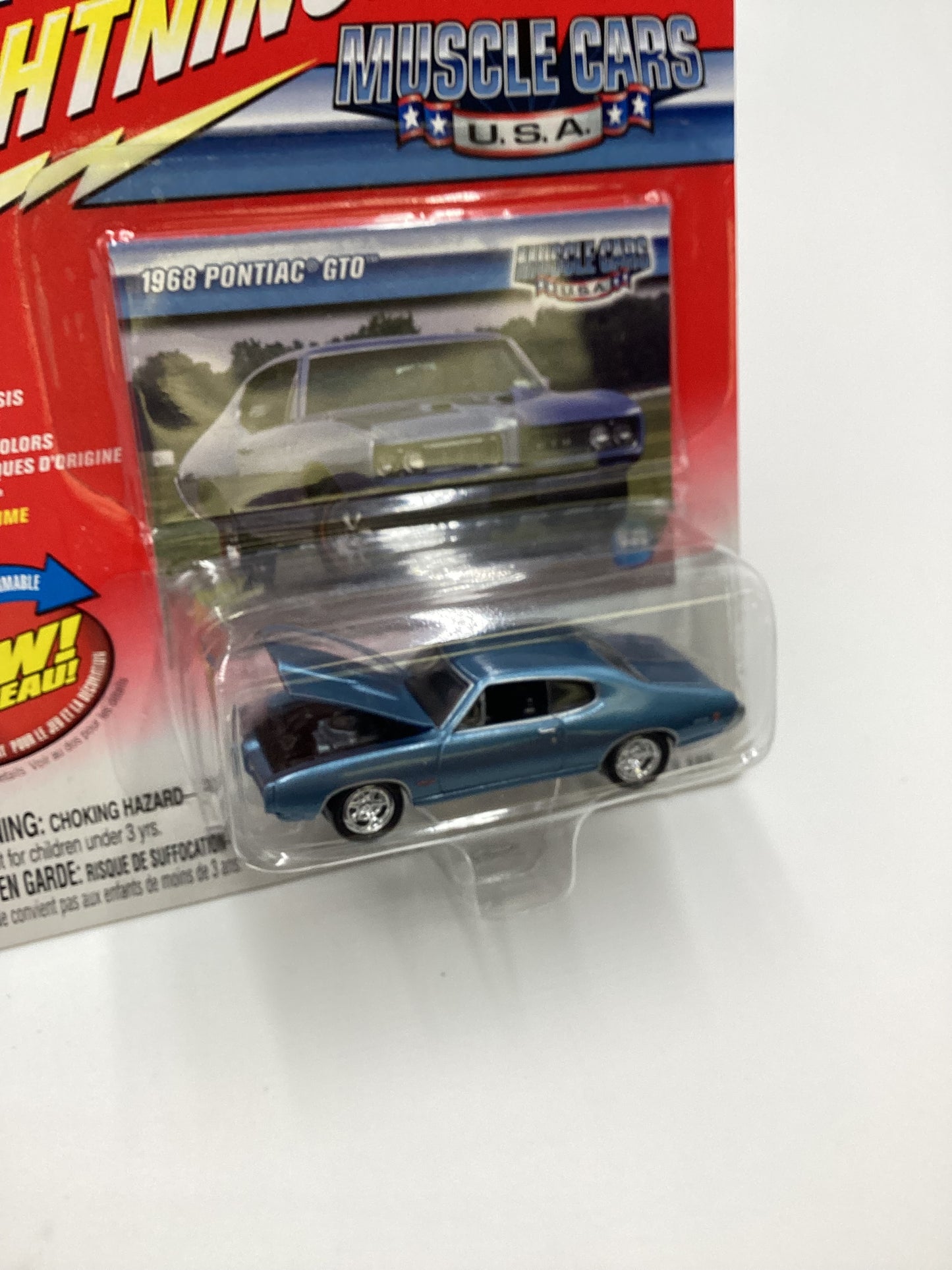 Johnny Lightning Muscle Cars USA 1968 Pontiac GTO 230G