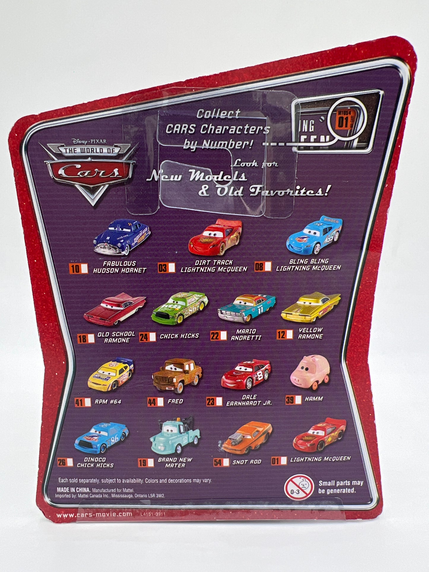 Disney Pixar The World Of Cars #44 Fred Bad Card 140A