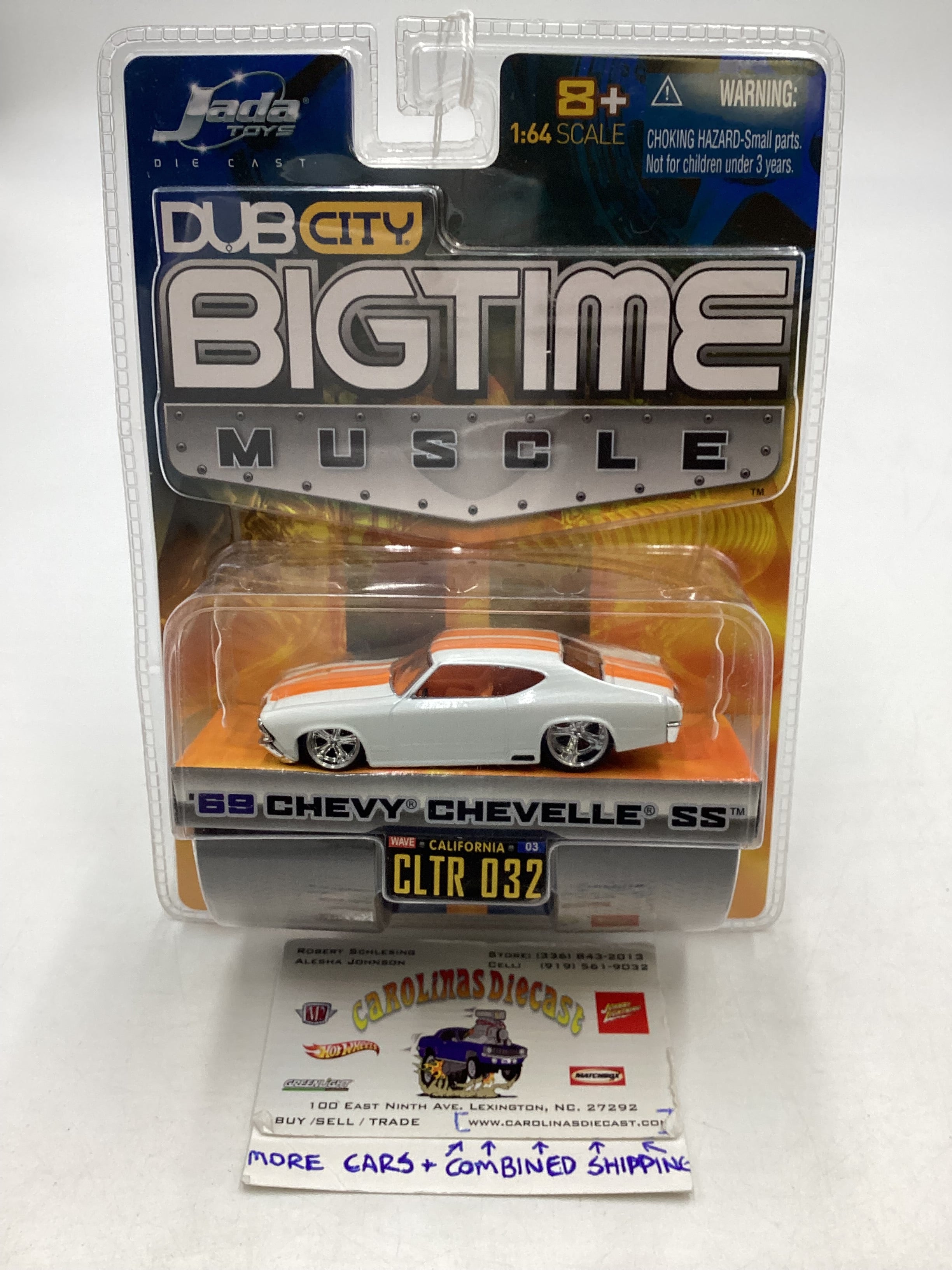 Jada Dub City Big Time Muscle 69 Chevy Chevelle SS 216A