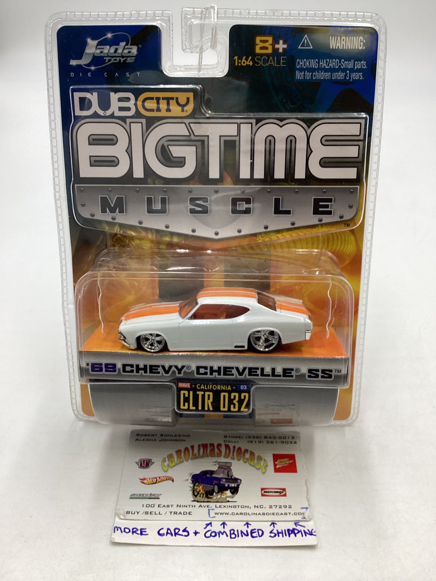 Jada Dub City Big Time Muscle 69 Chevy Chevelle SS 229H