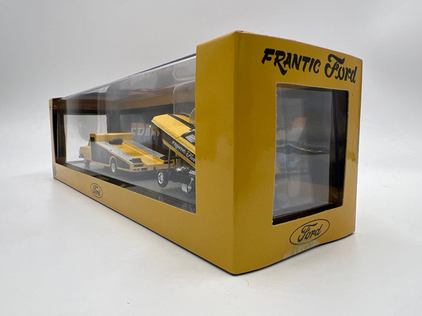 2025 M2 Machines Auto Haulers 1969 Ford F-350 & Mustang Funny Car Frantic Ford S44