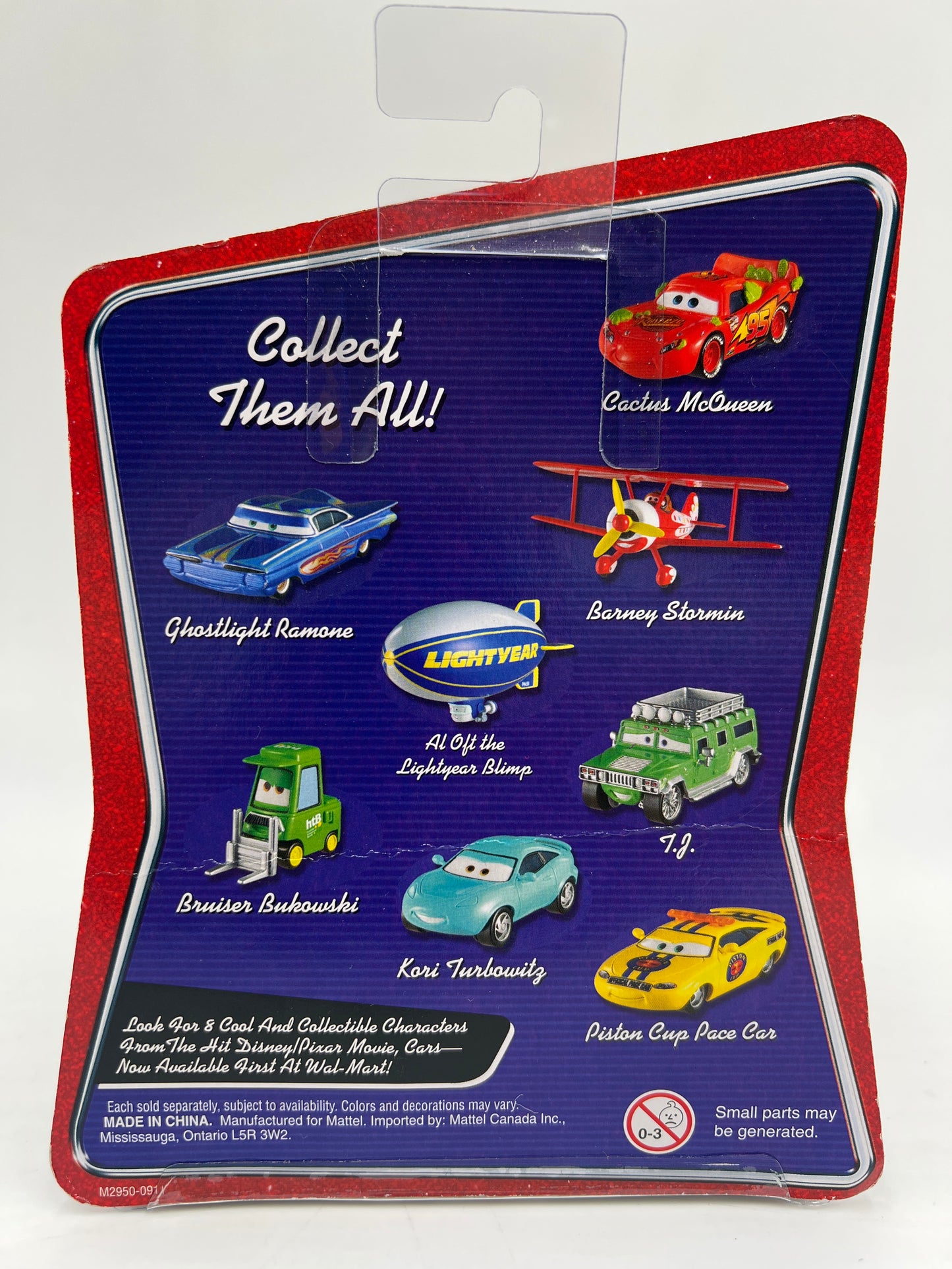 Disney Pixar Cars Cactus McQueen 140F