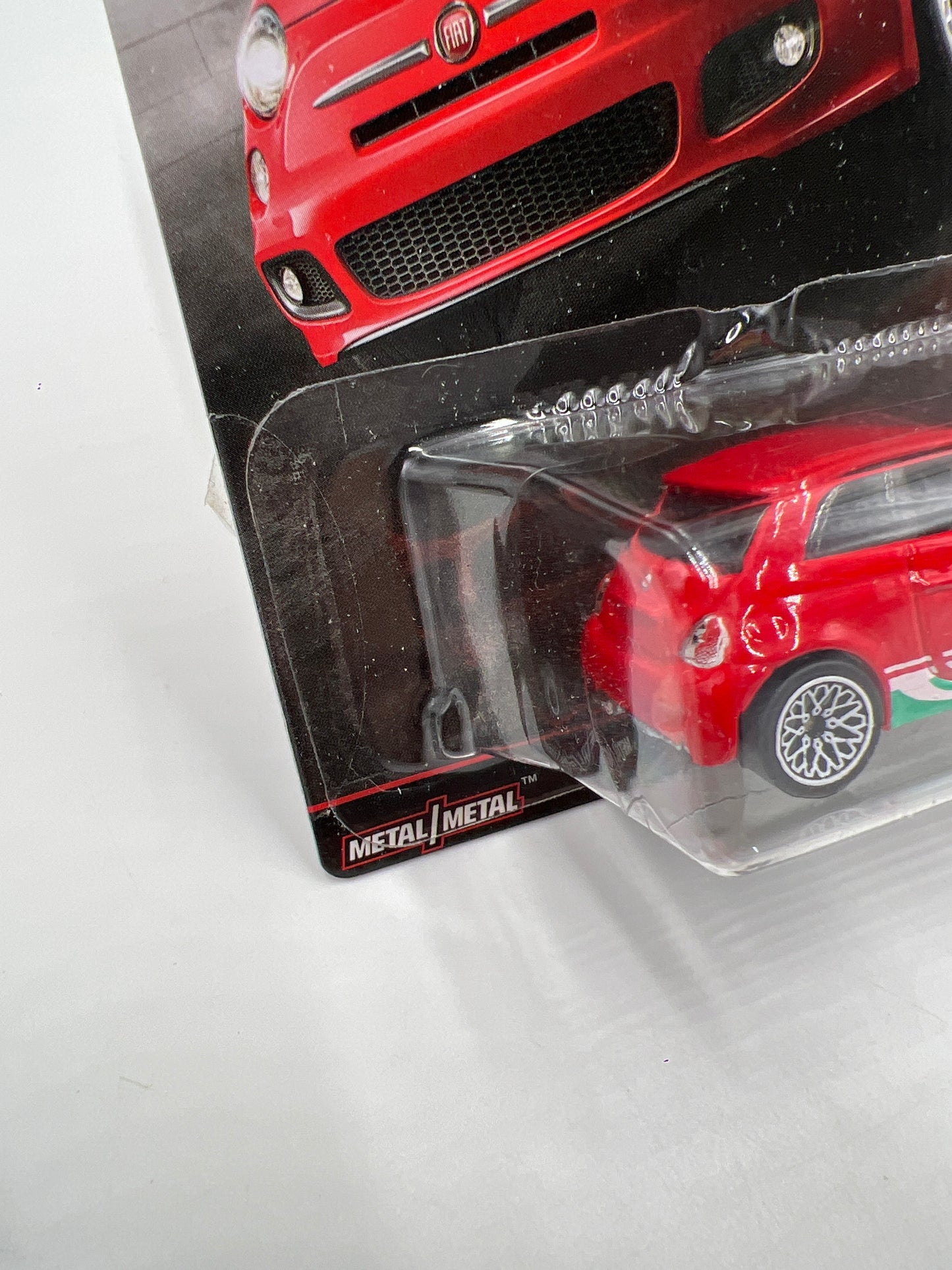 Hot Wheels Premium Euro Style #5 Fiat 500 Red