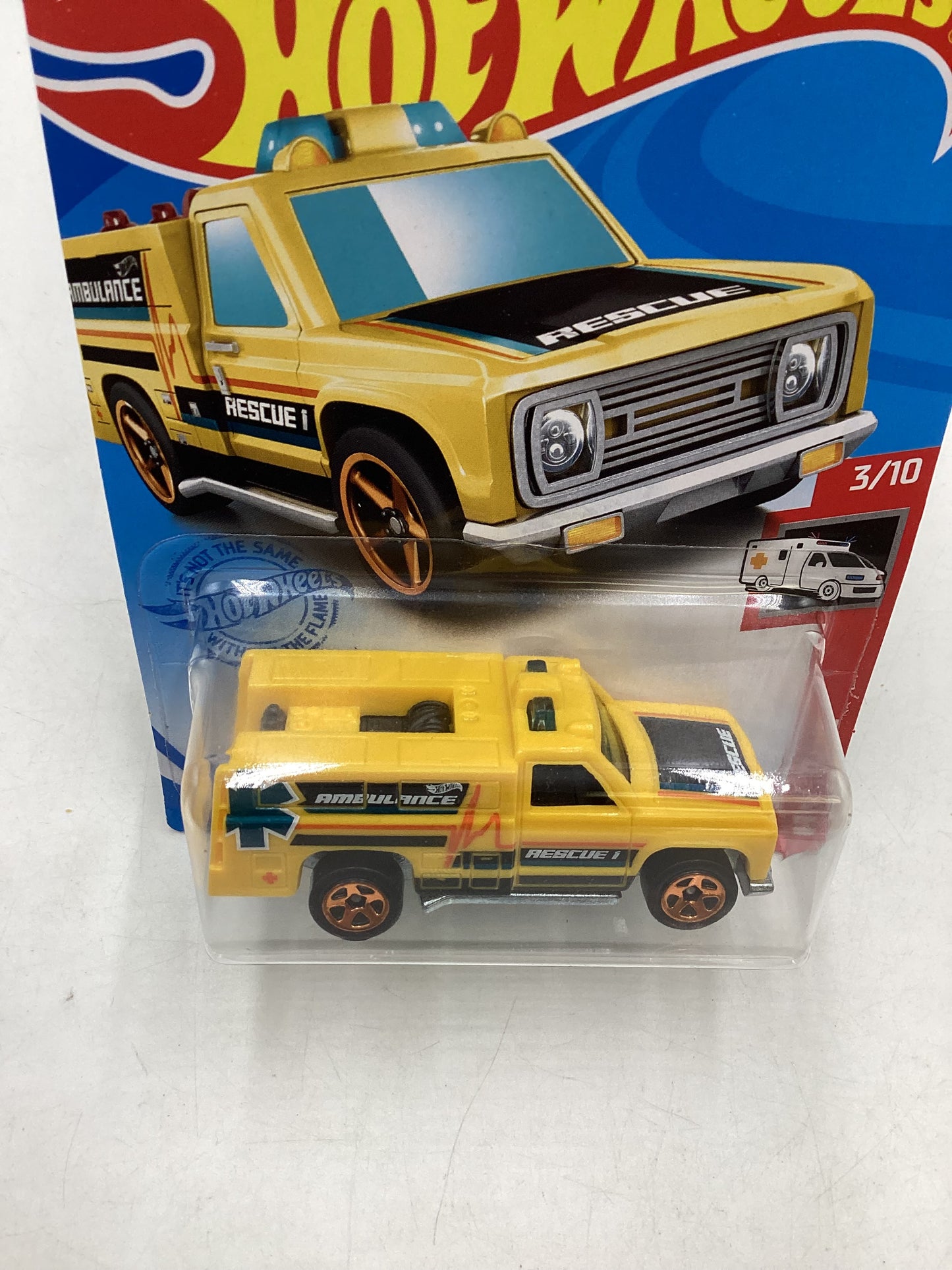 2021 Hot Wheels #206 Rapid Responder Yellow FF2