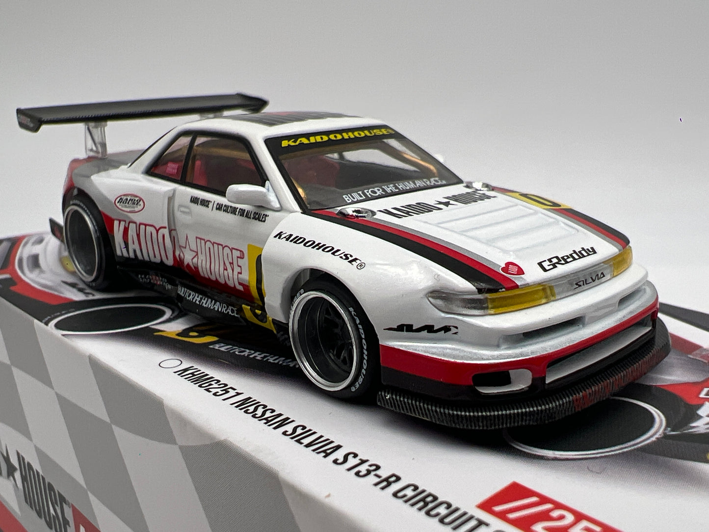 Mini GT Kaido House #251 Nissan Silvia S13-R Circuit Spec V1