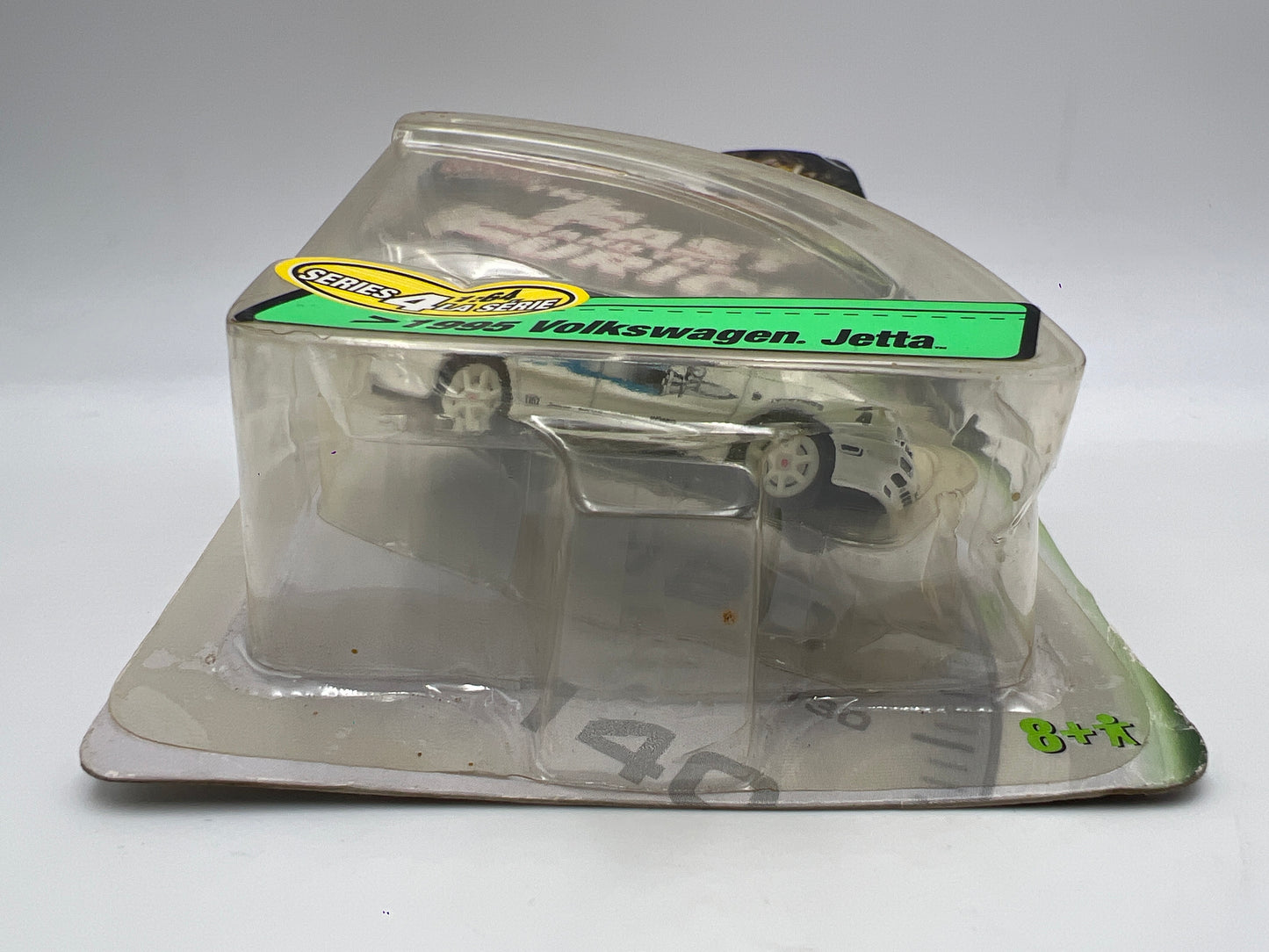 Racing Champions Fast & Furious Series 4 1995 Volkswagen Jetta White Bad Card