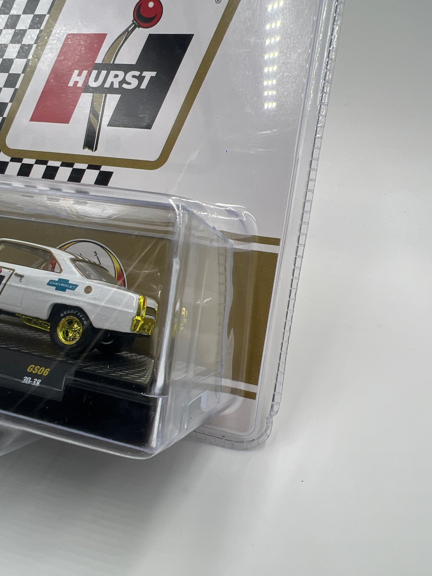 M2 Machines Hurst CHASE 1967 Chevrolet Nova Gasser White GS06