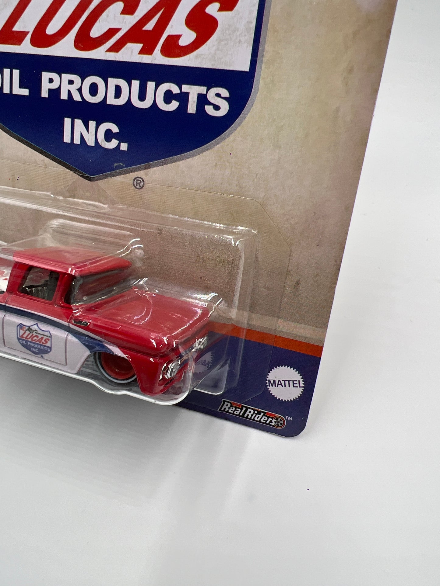 Hot Wheels Car Culture Vintage Oil #2 Lucas Oil Custom 62 Chevy Pickup 259A