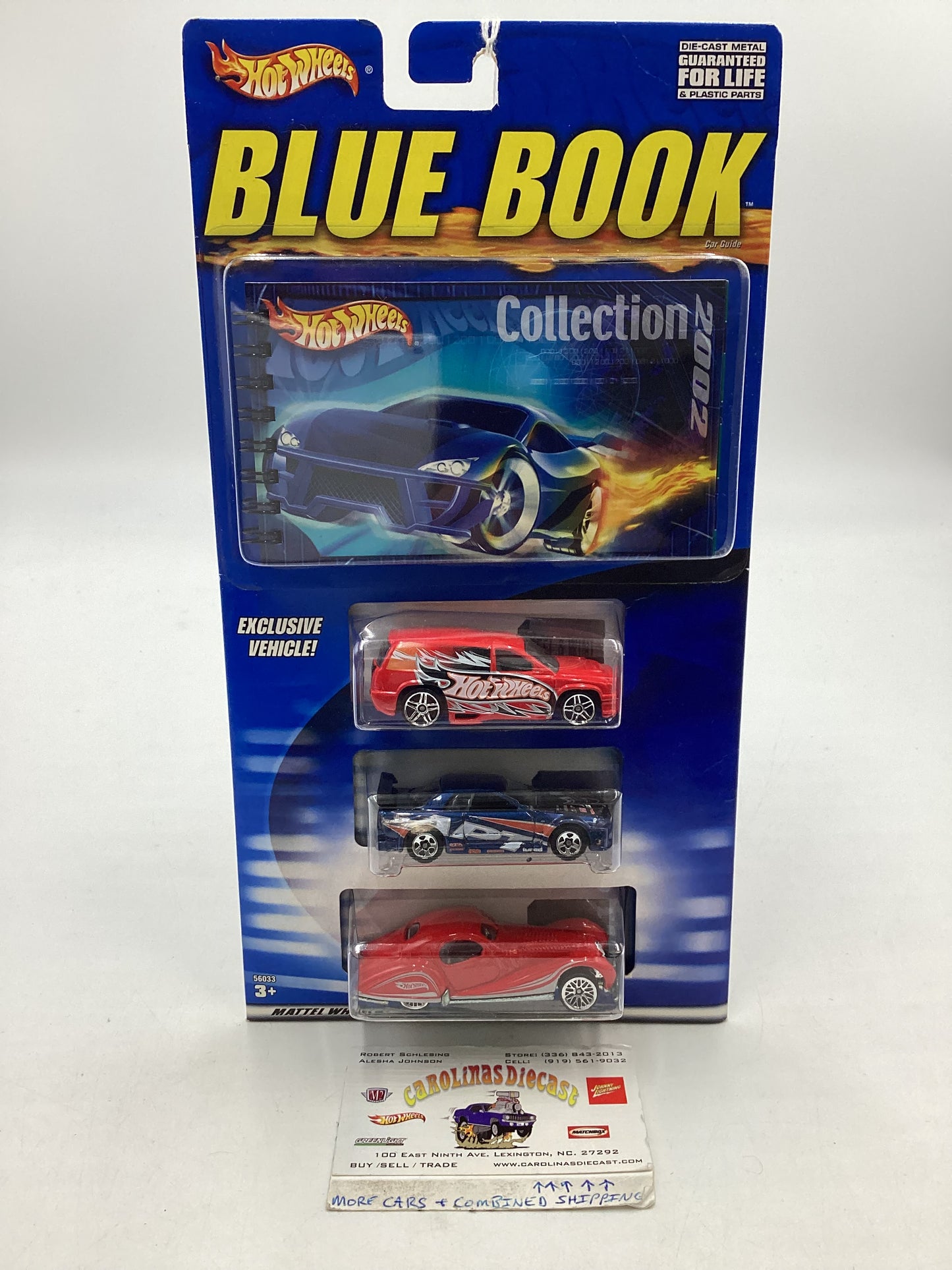 2002 Hot Wheels Blue Book VHTF Skyline Sealed! 3 Car Pack W/ Nissan Skyline