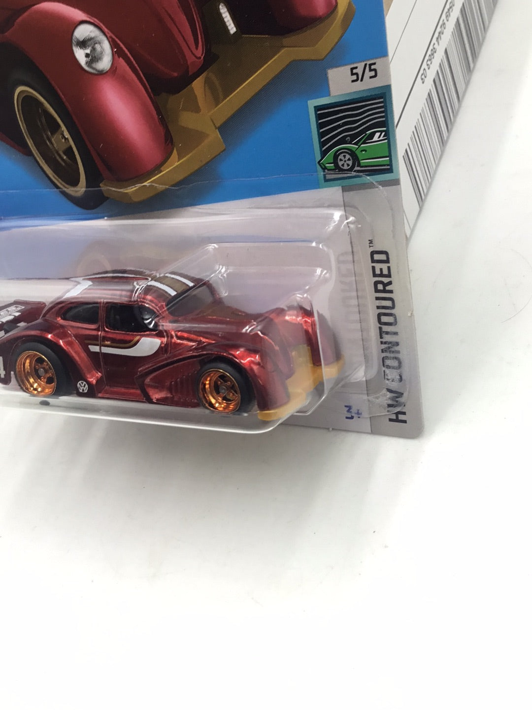 2022  hot wheels super treasure hunt Volkswagen Kafer Racer Factory sealed sticker W/ Protector