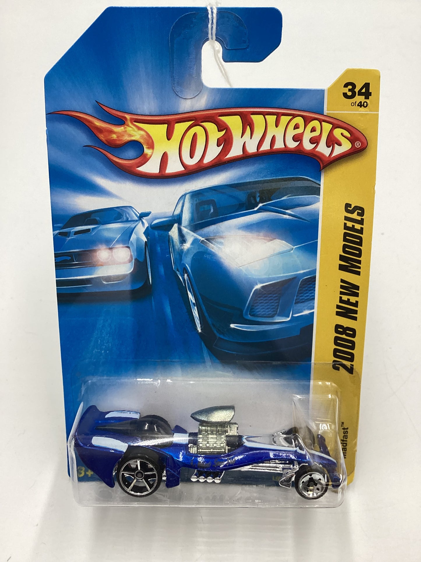 2008 Hot Wheels New Models #34 Madfast Blue BB3