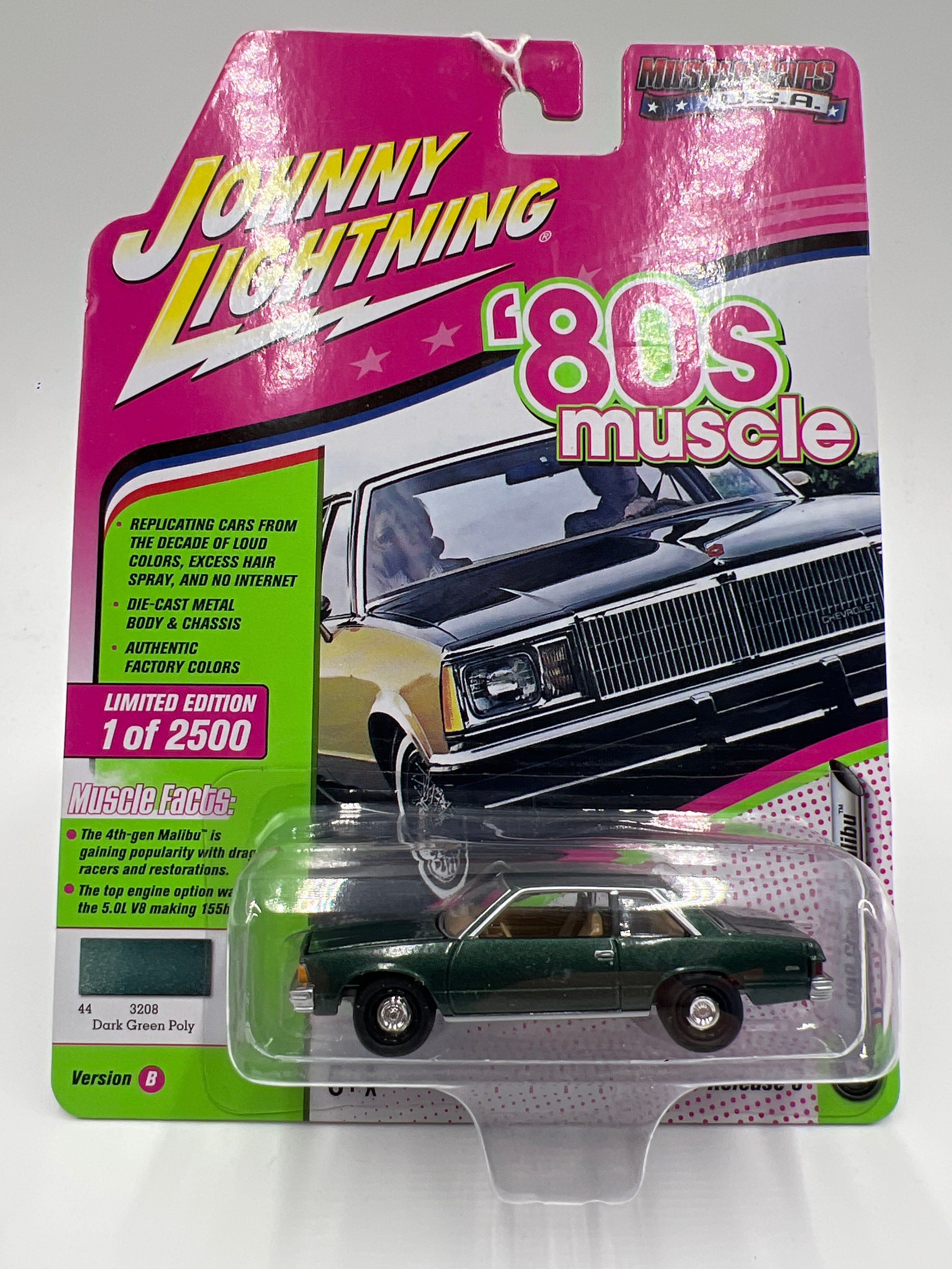 Johnny Lightning 80s Muscle Release 3 Version B 1/2500 1980 Chevy