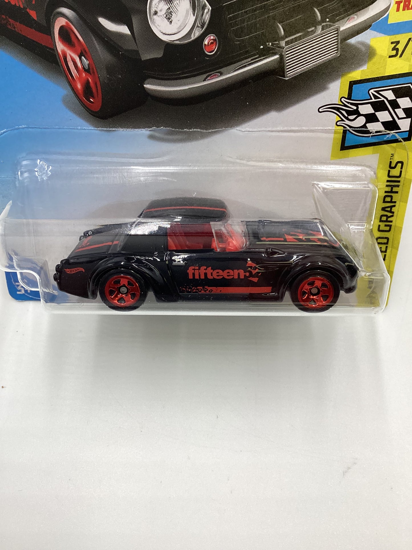 2018 Hot Wheels #344 Fairlady 2000 Black 79B