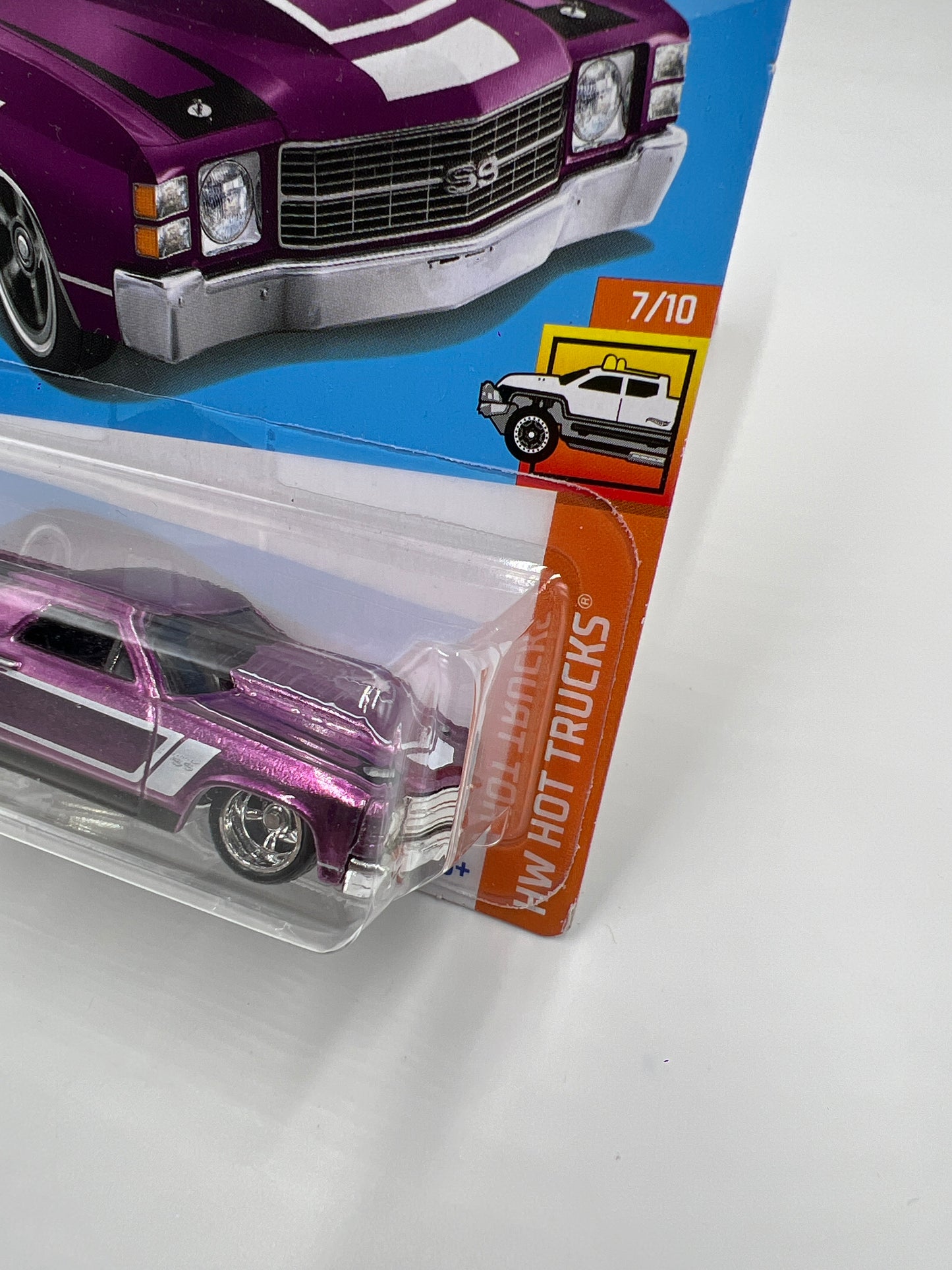 2024 Hot Wheels F Case Super Treasure Hunt #132 72 El Camino Purple W/Protector