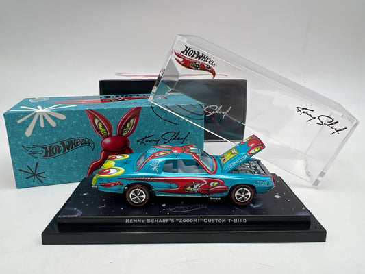 2025 Hot Wheels RLC x Kenny Scharfs Zooom! Custom T-Bird Blue