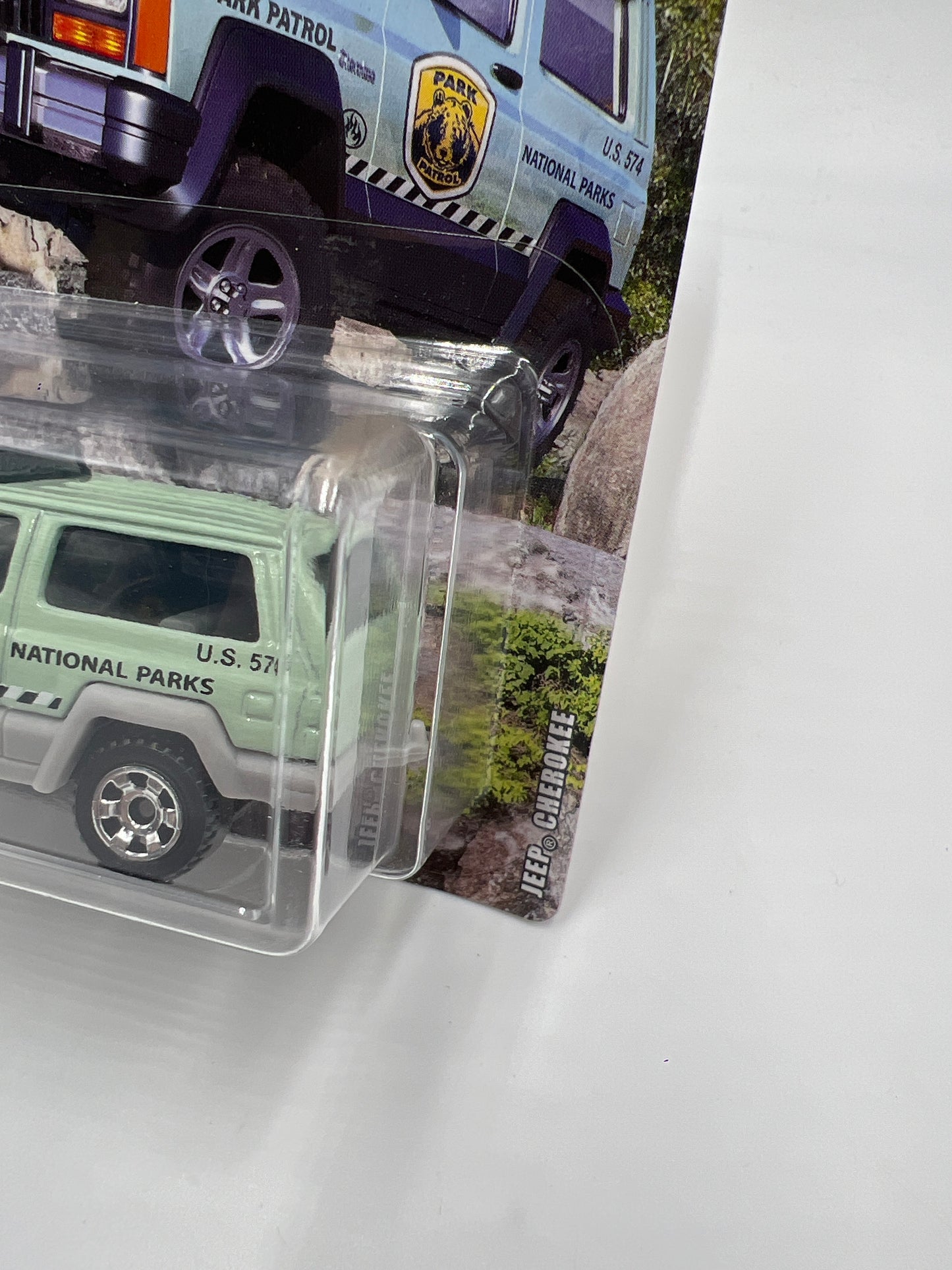 Matchbox Jeep Series Jeep Cherokee National Parks Park Patrol Green