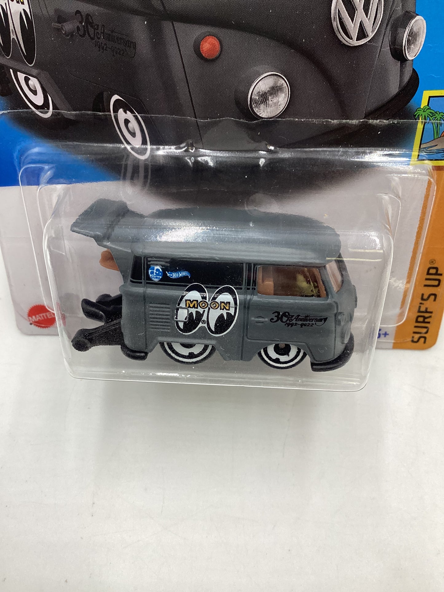 2023 Hot wheels Surfs Up #49 Kool Kombi Mooneyes Gray 97G