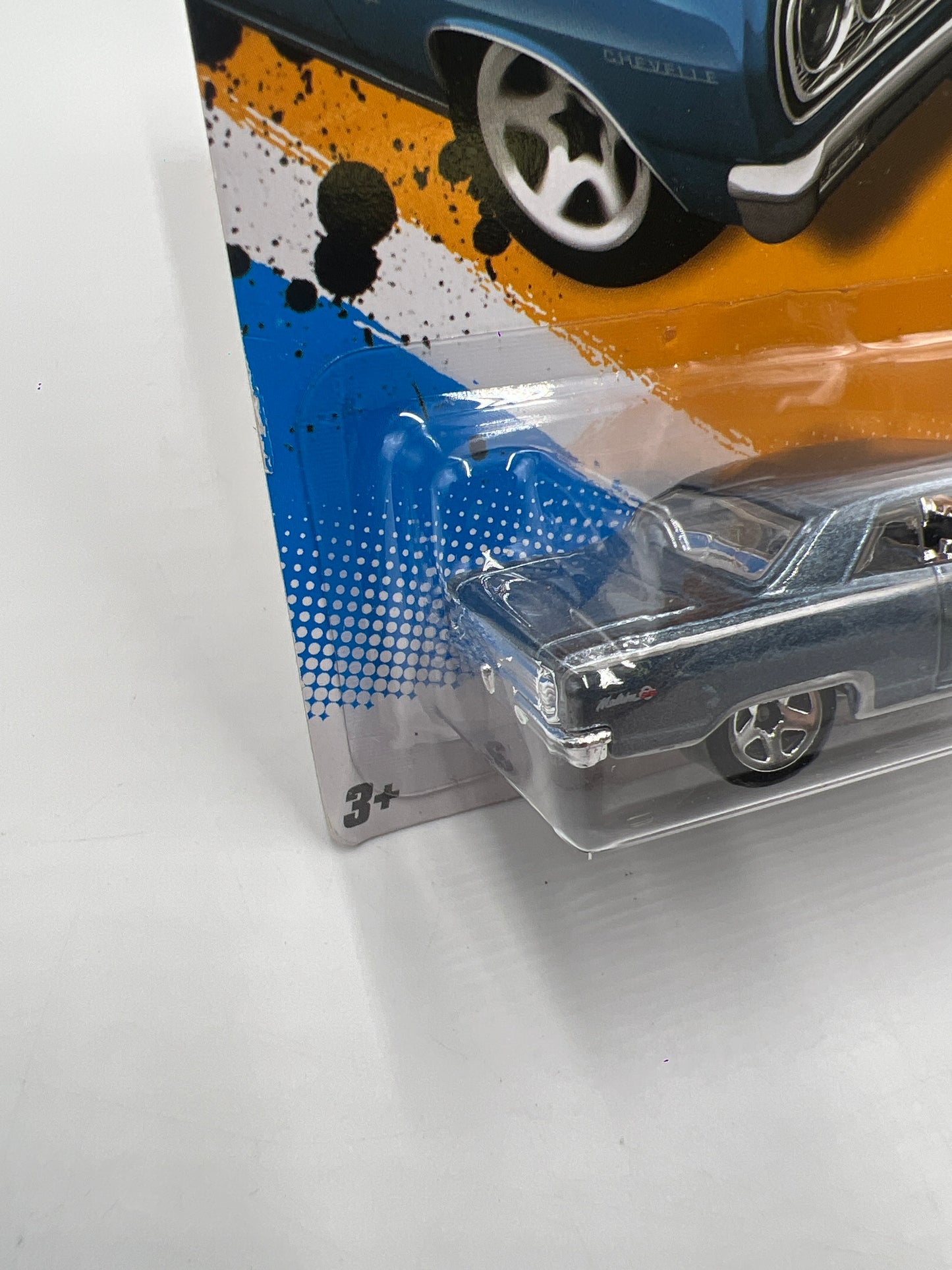 2012 Hot Wheels New Models #2 64 Chevy Chevelle SS Light Blue 6F