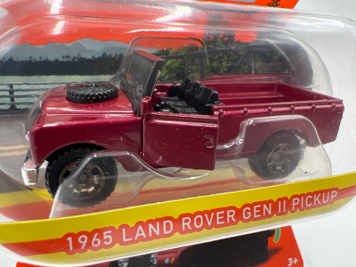 Matchbox Moving Parts #38 1965 Land Rover Gen II Pickup Red 162C
