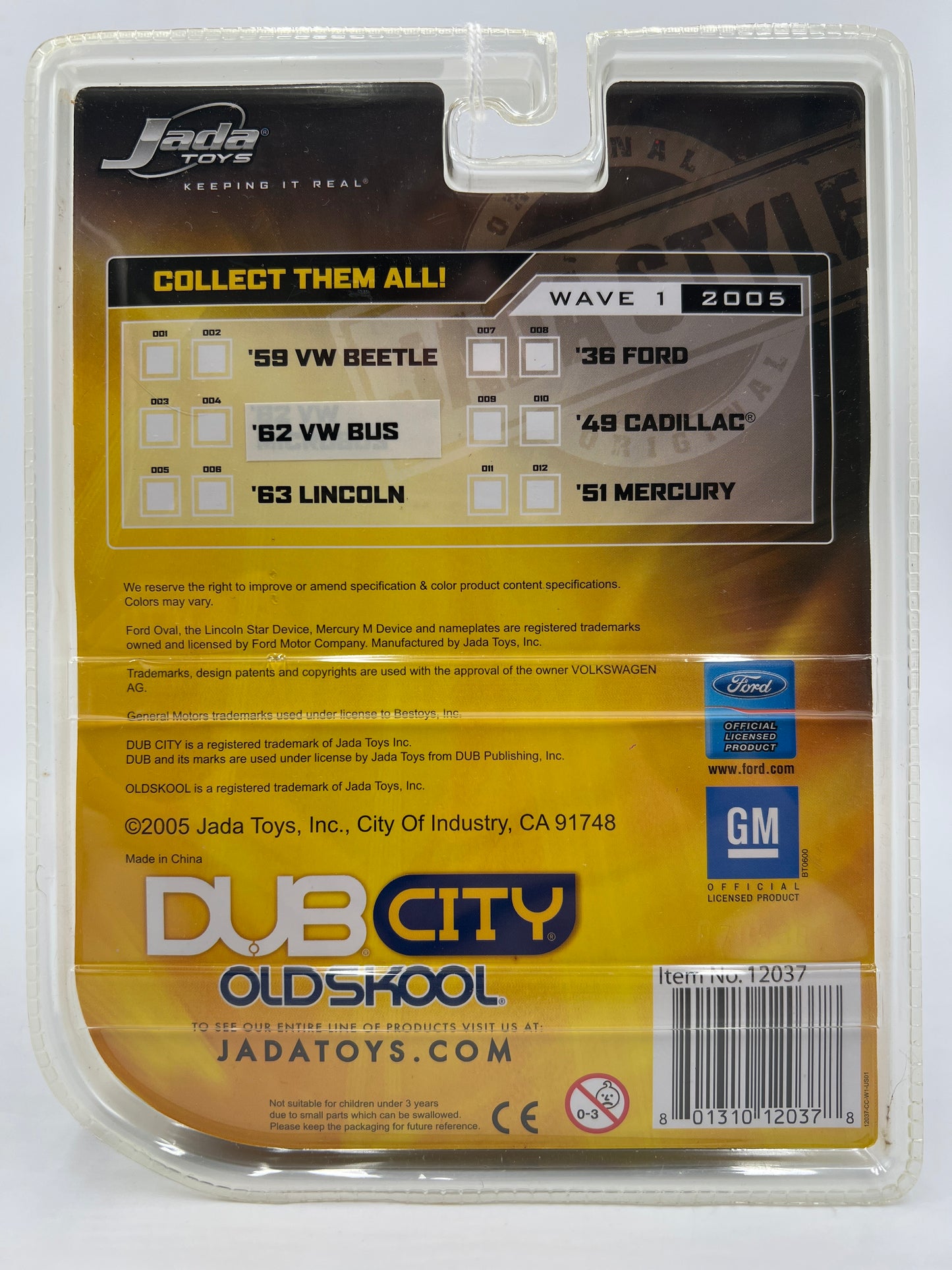 Jada Toys Dub City Old Skool Wave 1 #6 63 Lincoln Black SR