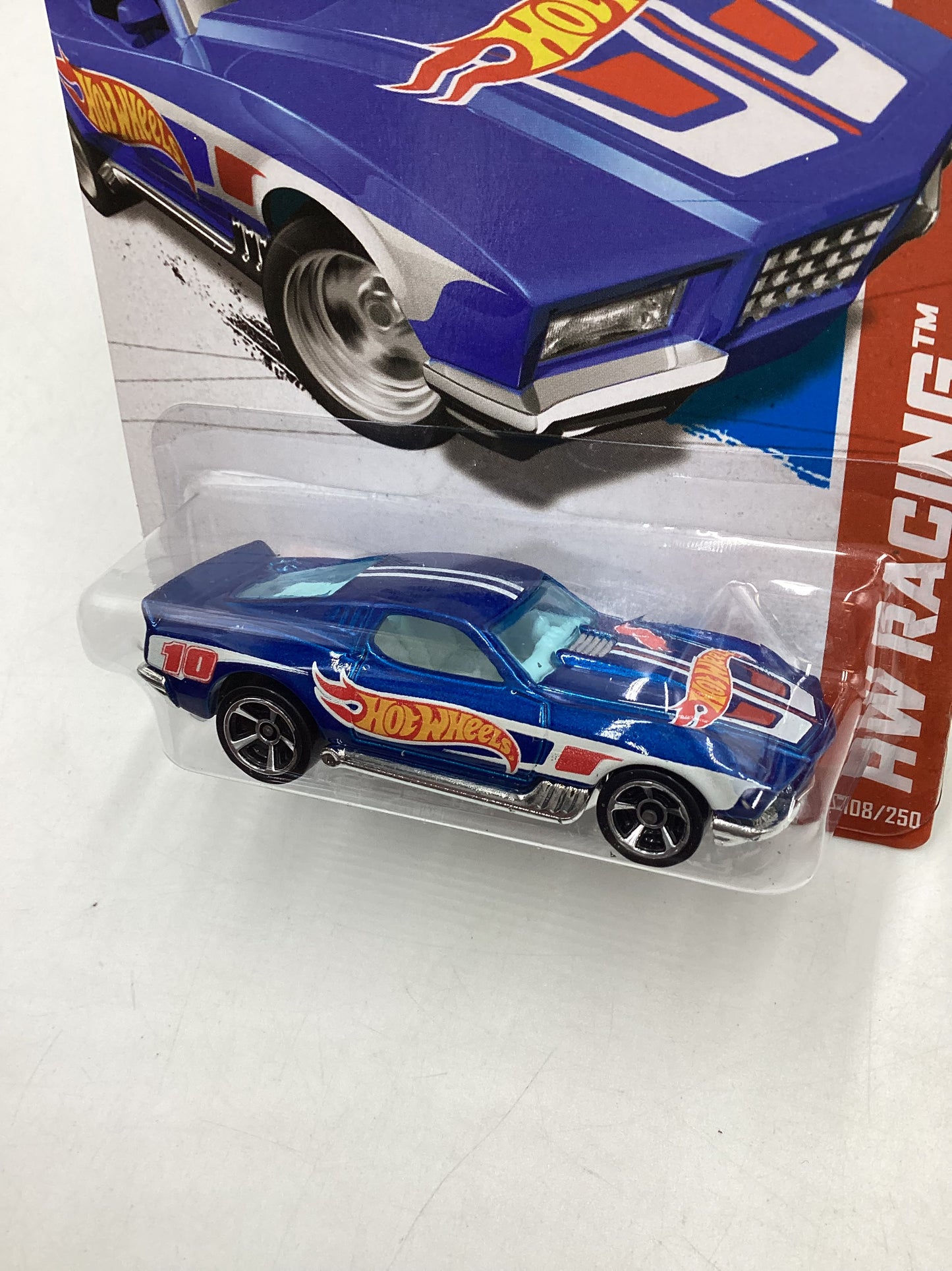 2013 Hot wheels #108 Blvd. Bruiser Blue 12i