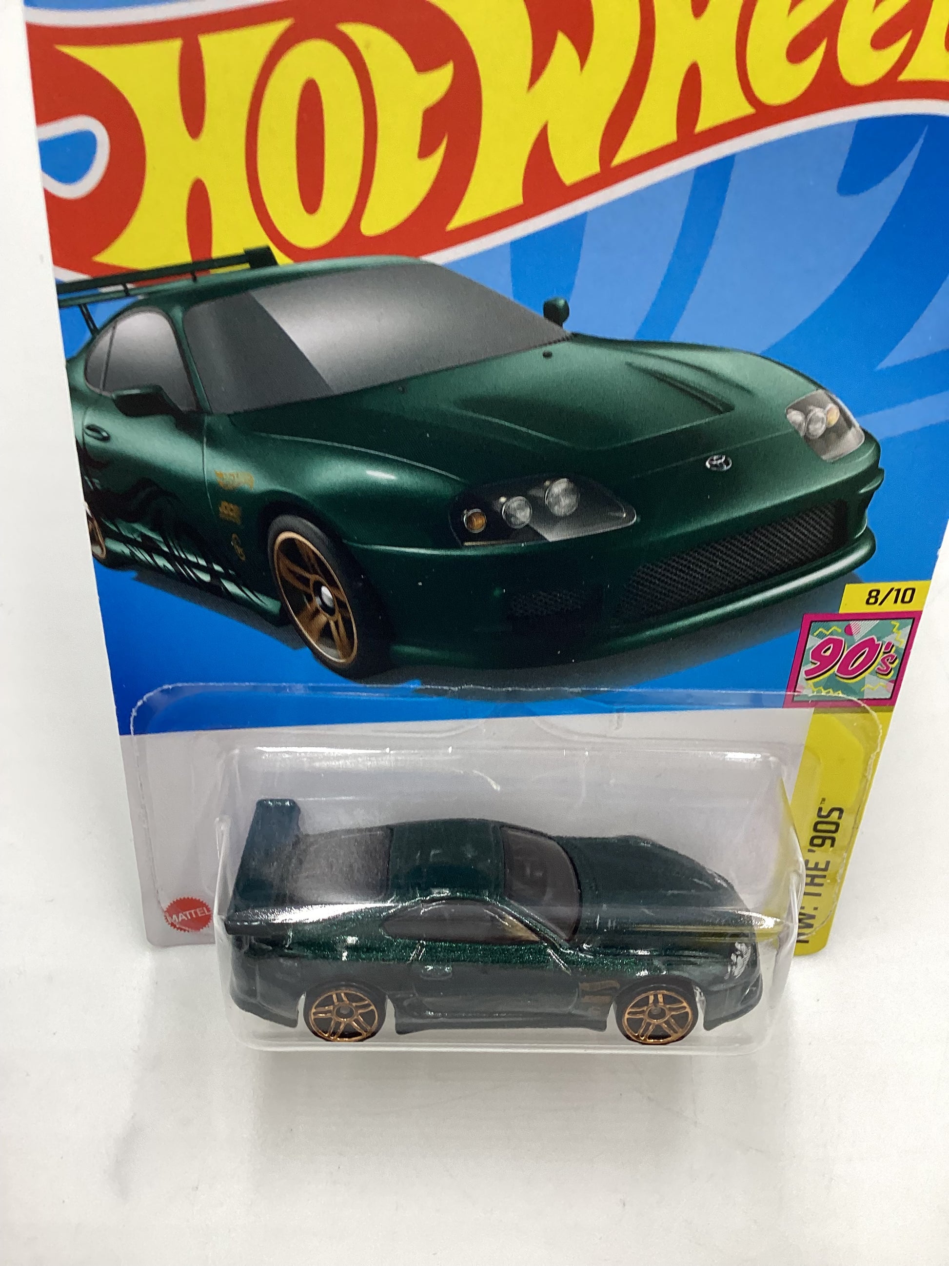 2024 Hot Wheels Q Case #232 Toyota Supra Green 93B – carolinasdiecast