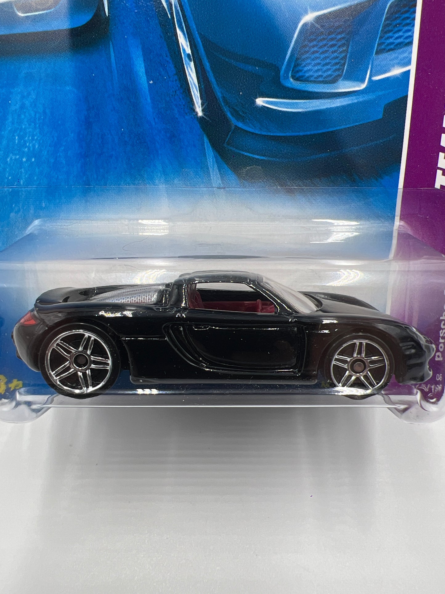 2008 Hot Wheels Team: Exotics #115 Porsche Carrera GT Black 100C