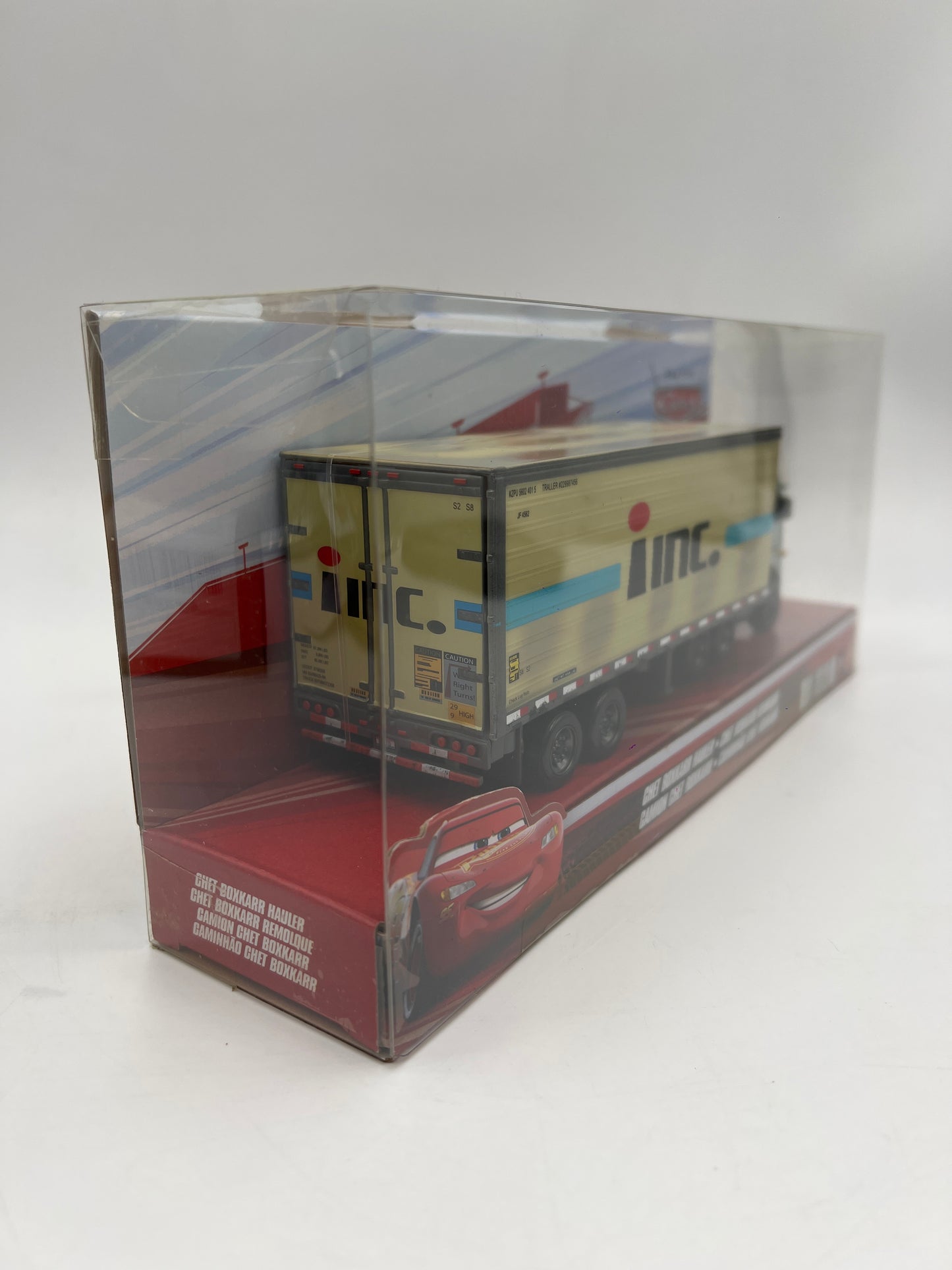 2025 Disney Pixar Cars 1:55 Scale Chet Boxkarr Hauler HTF