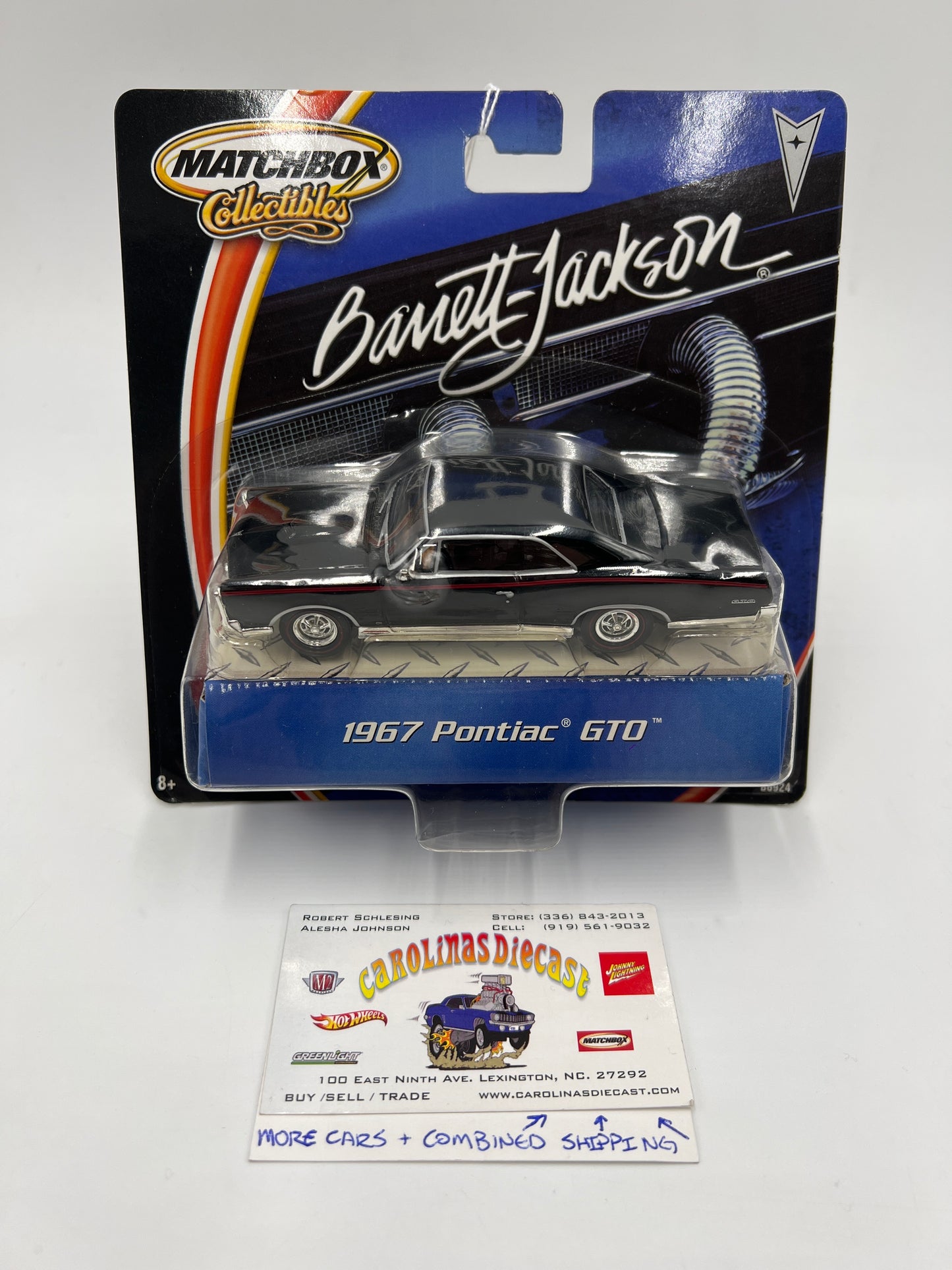Matchbox Collectibles Barrett Jackson 1967 Pontiac GTO Black