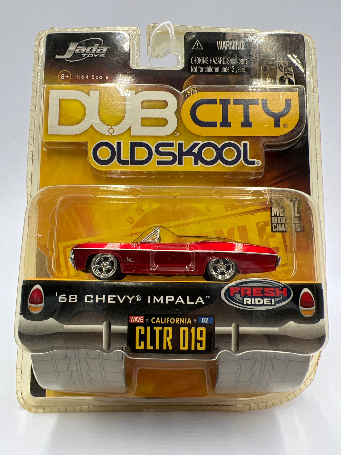 2006 Jada Dub City Old Skool Wave 2 #19 68 Chevy Impala Red SR