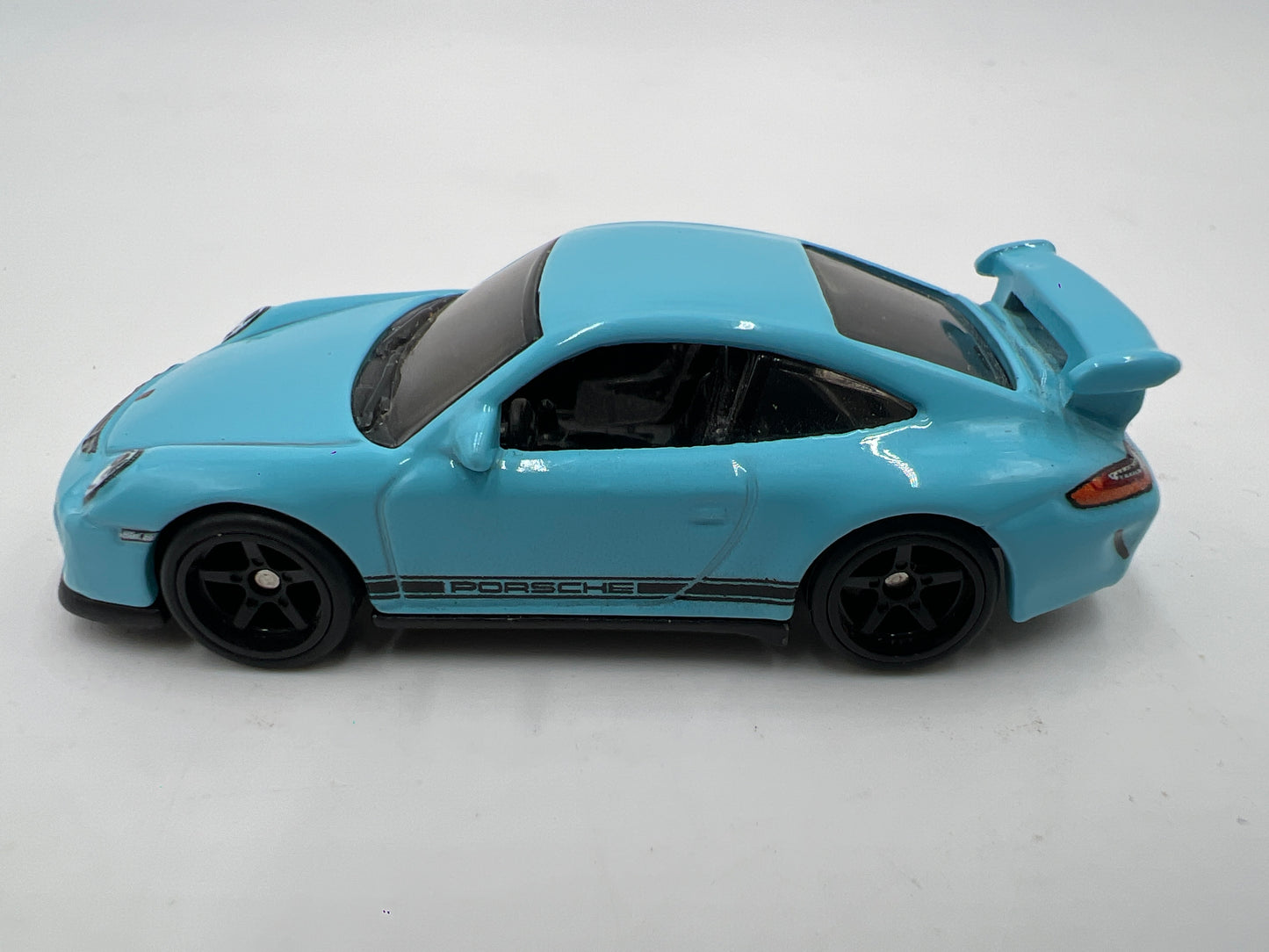 Hot Wheels Deutschland Design Premium Porsche 911 GT3 Light Blue Loose