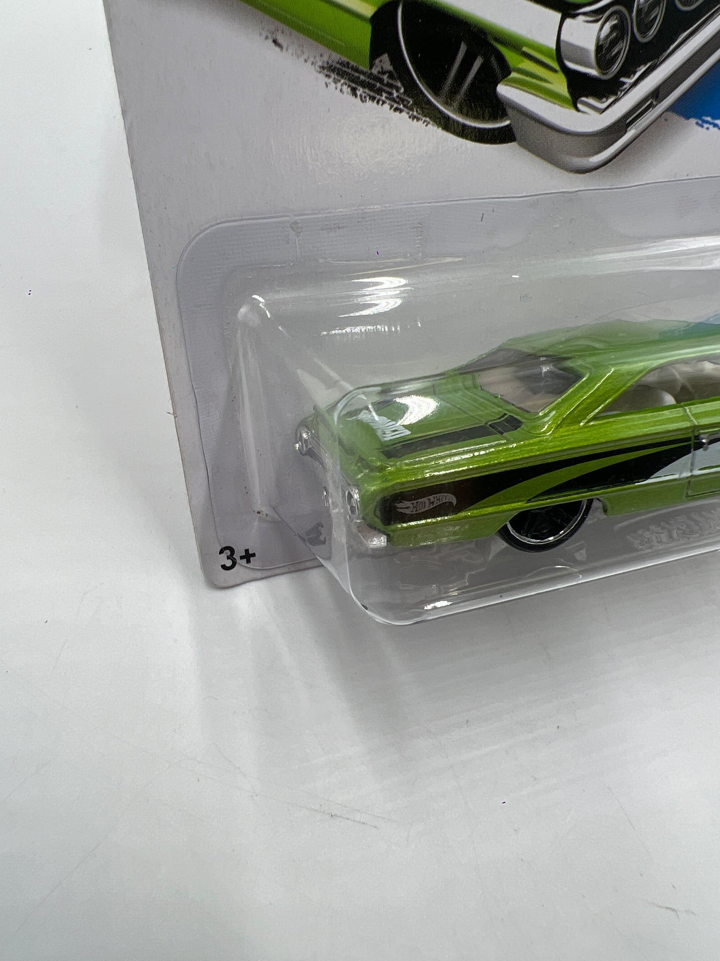 2014 Hot Wheels Workshop #250 Custom 64 Galaxie 500 Green *Vein Top Right Corner* 32C