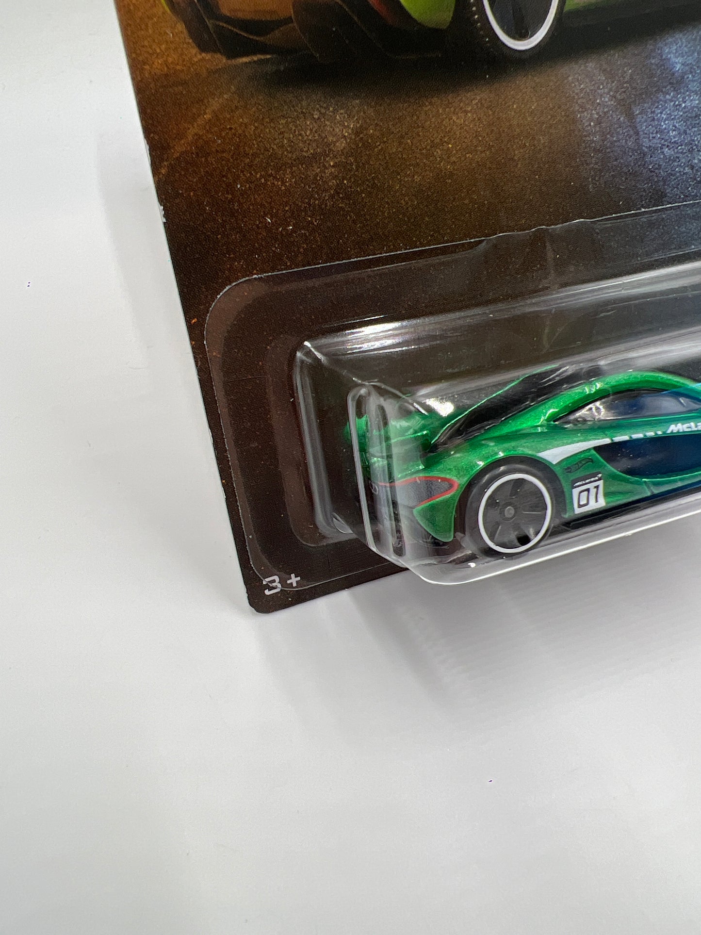 2025 Hot Wheels Silver Series Hybrid Speed #3 McLaren P1 Green 153A