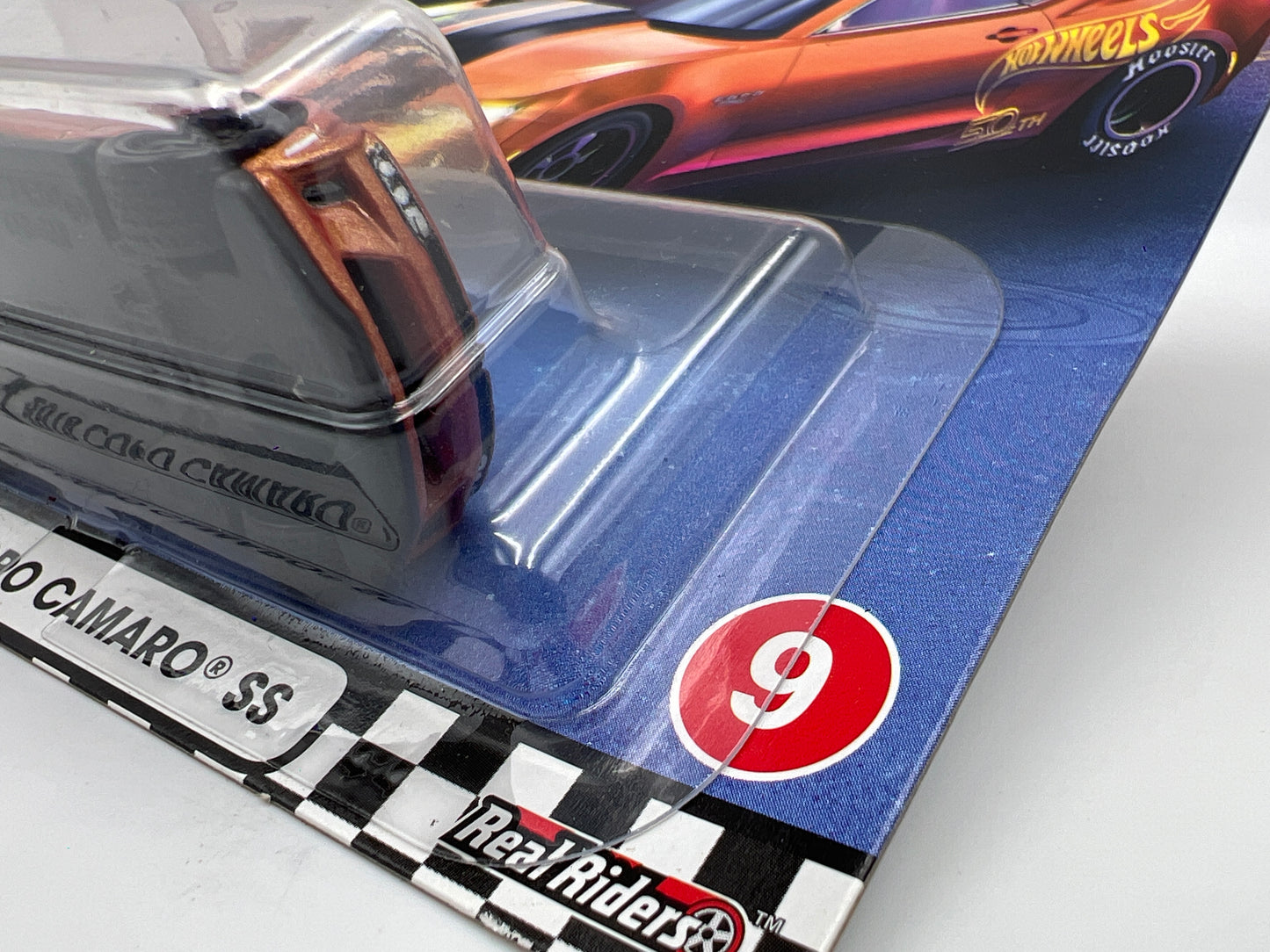 Hot Wheels Premium Boulevard #9 2018 Copo Camaro SS Orange W/Protector