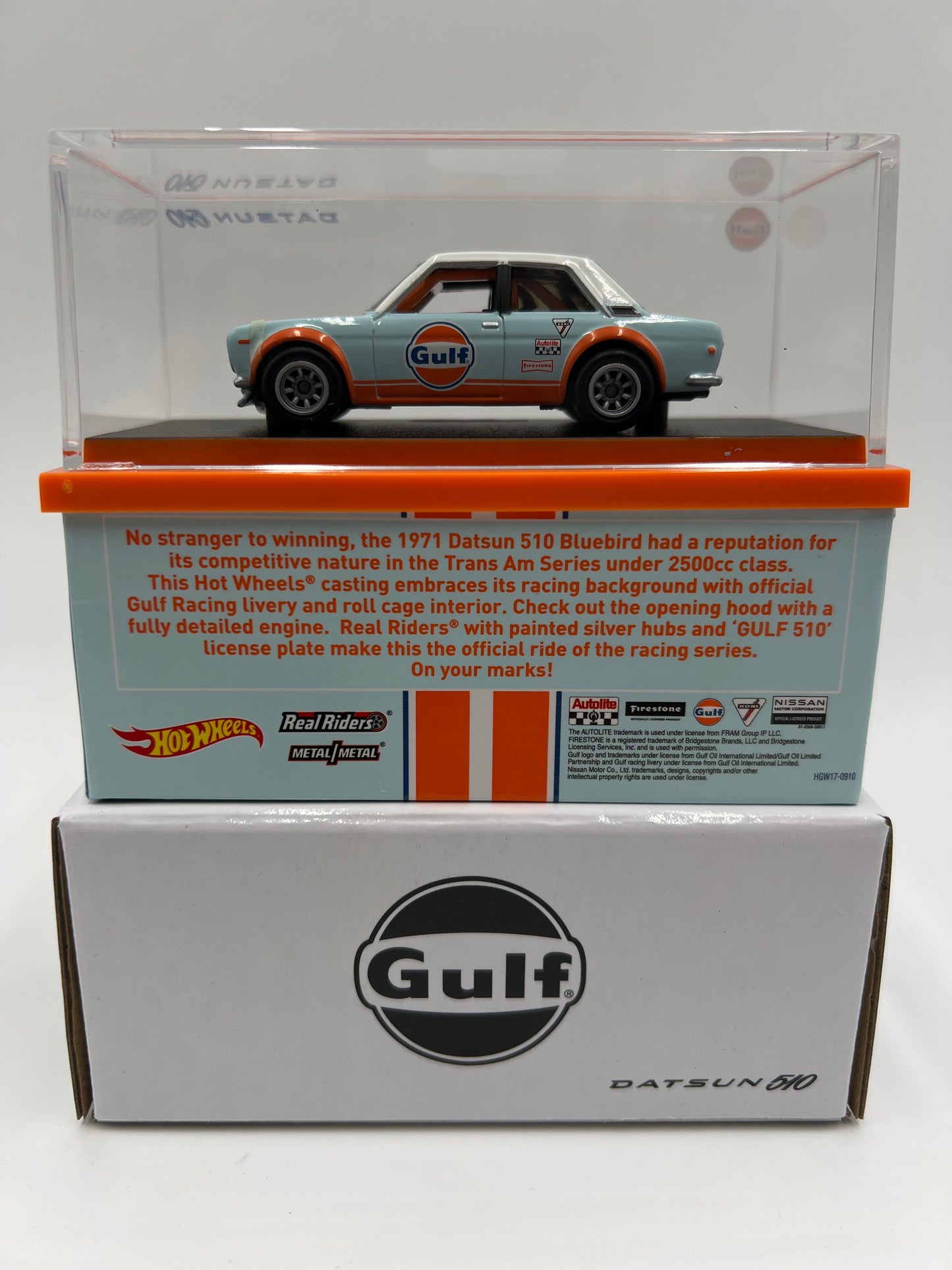 Hot Wheels RLC Datsun 510 Gulf