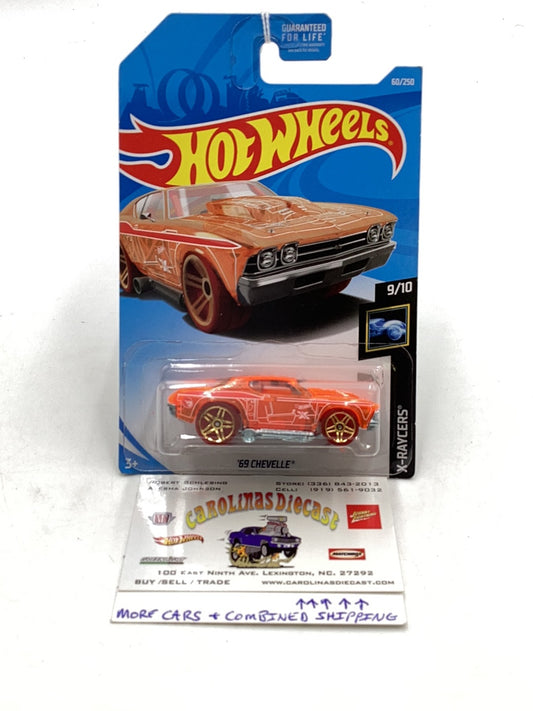 2019 HOT WHEELS TREASURE HUNT #60 69 Chevelle 275D