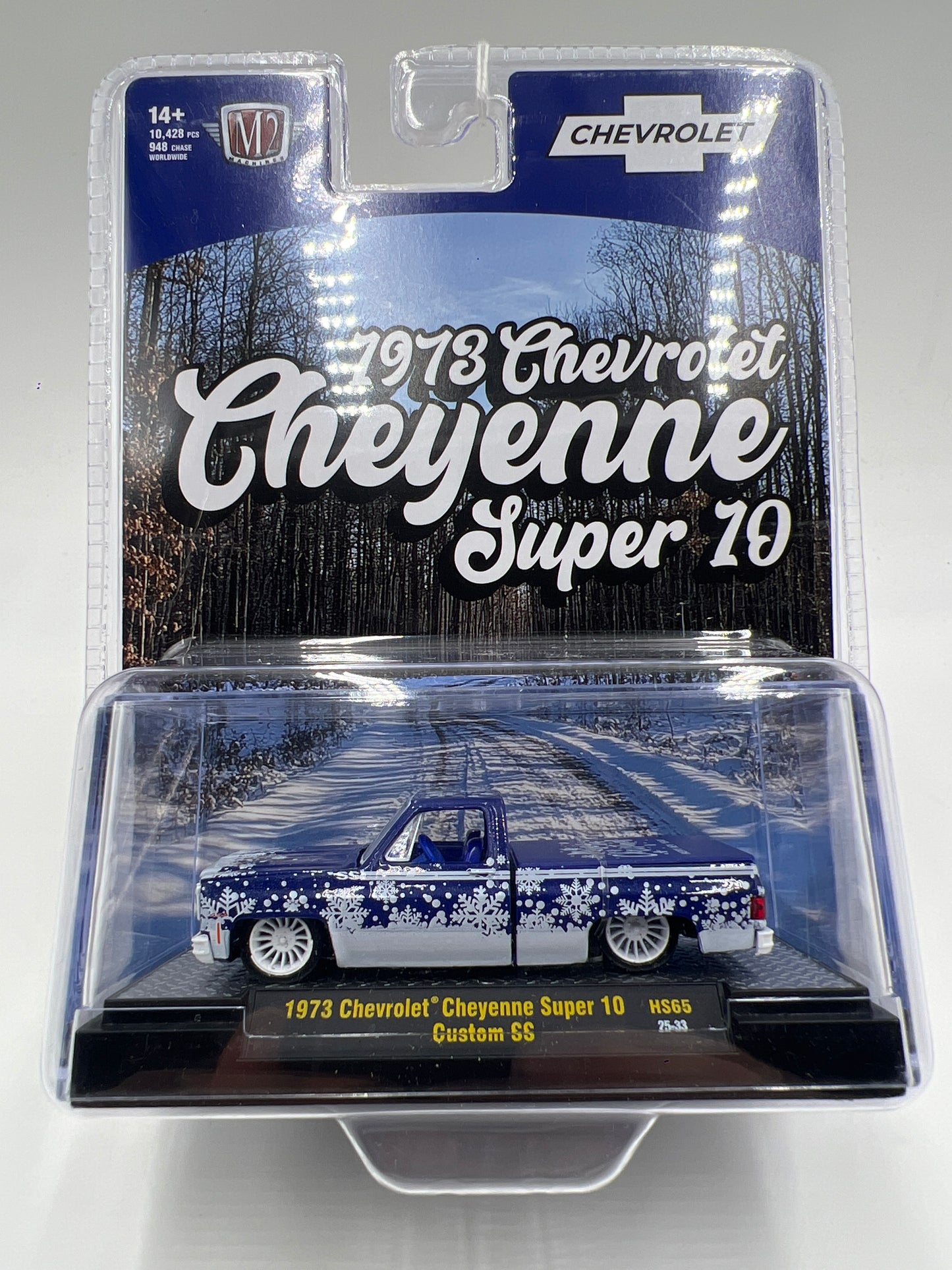 M2 Machines Hobby Exclusive CHASE 1973 Chevrolet Cheyenne Super 10 Custom SS HS65