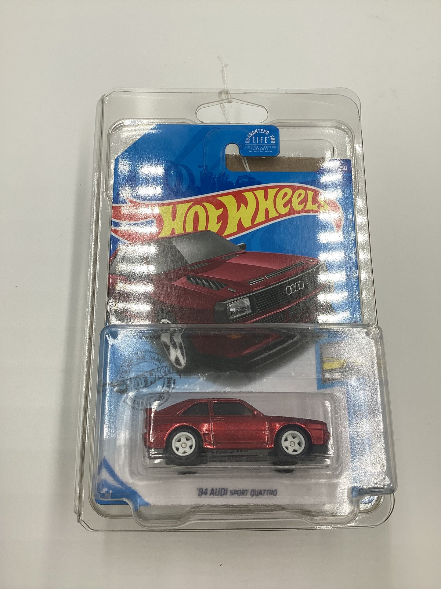 2020 Hot wheels Super treasure hunt #145 84 Audi Sport Quattro Red W/ Protector