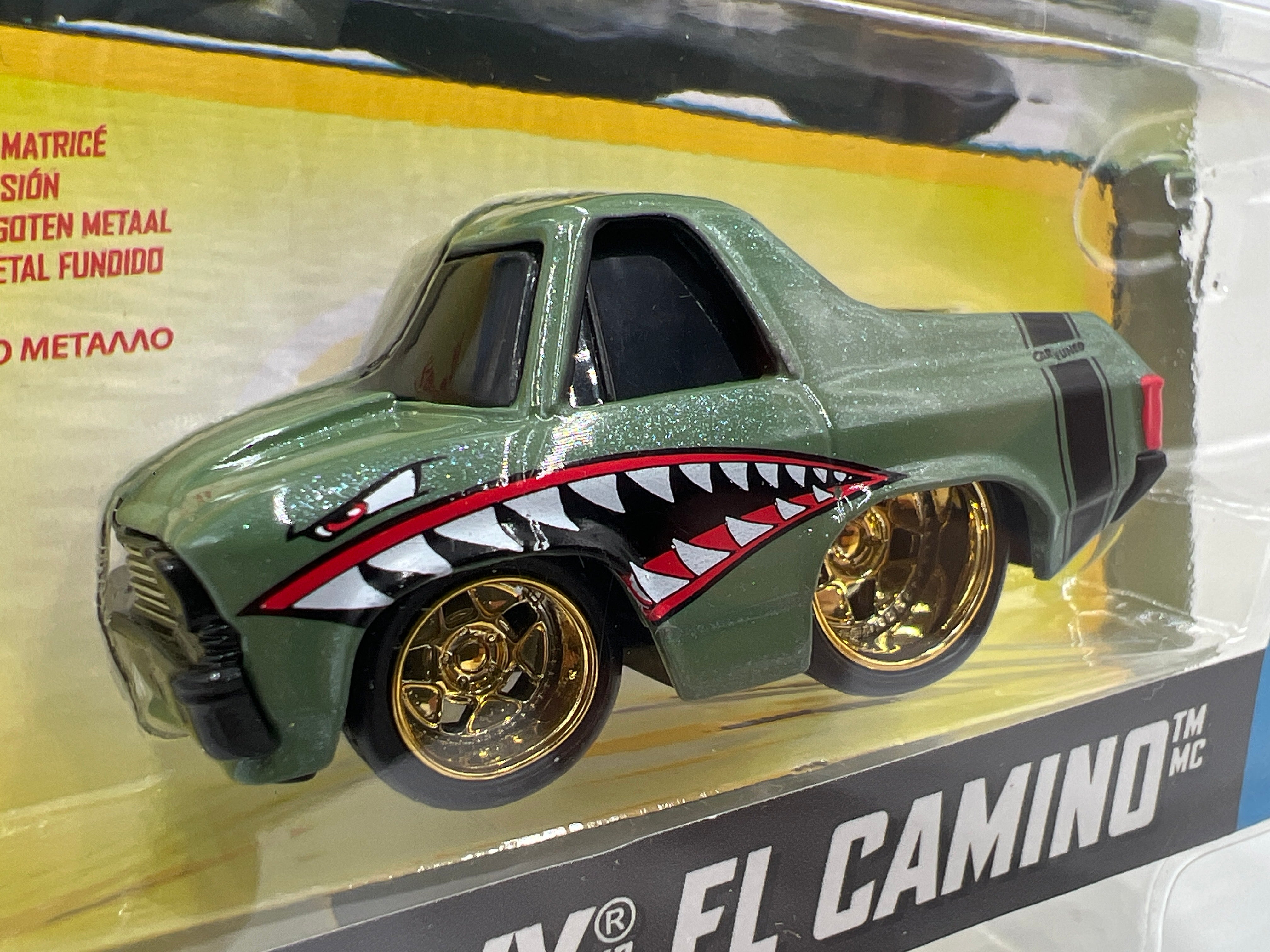 MGA Car Tuned Hobby Exclusive Series 4 #7 68 Chevy El Camino Green