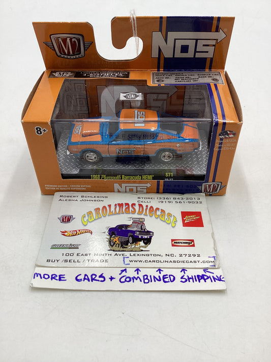 M2 Machines 1968 Plymouth Barracuda Hemi NOS