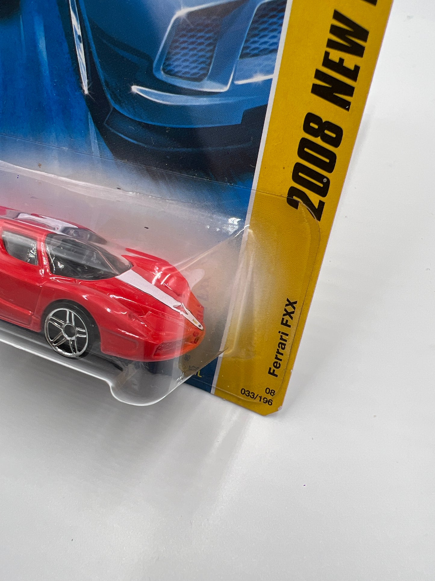 2008 Hot Wheels New Models #033 Ferrari FXX Red W/Protector